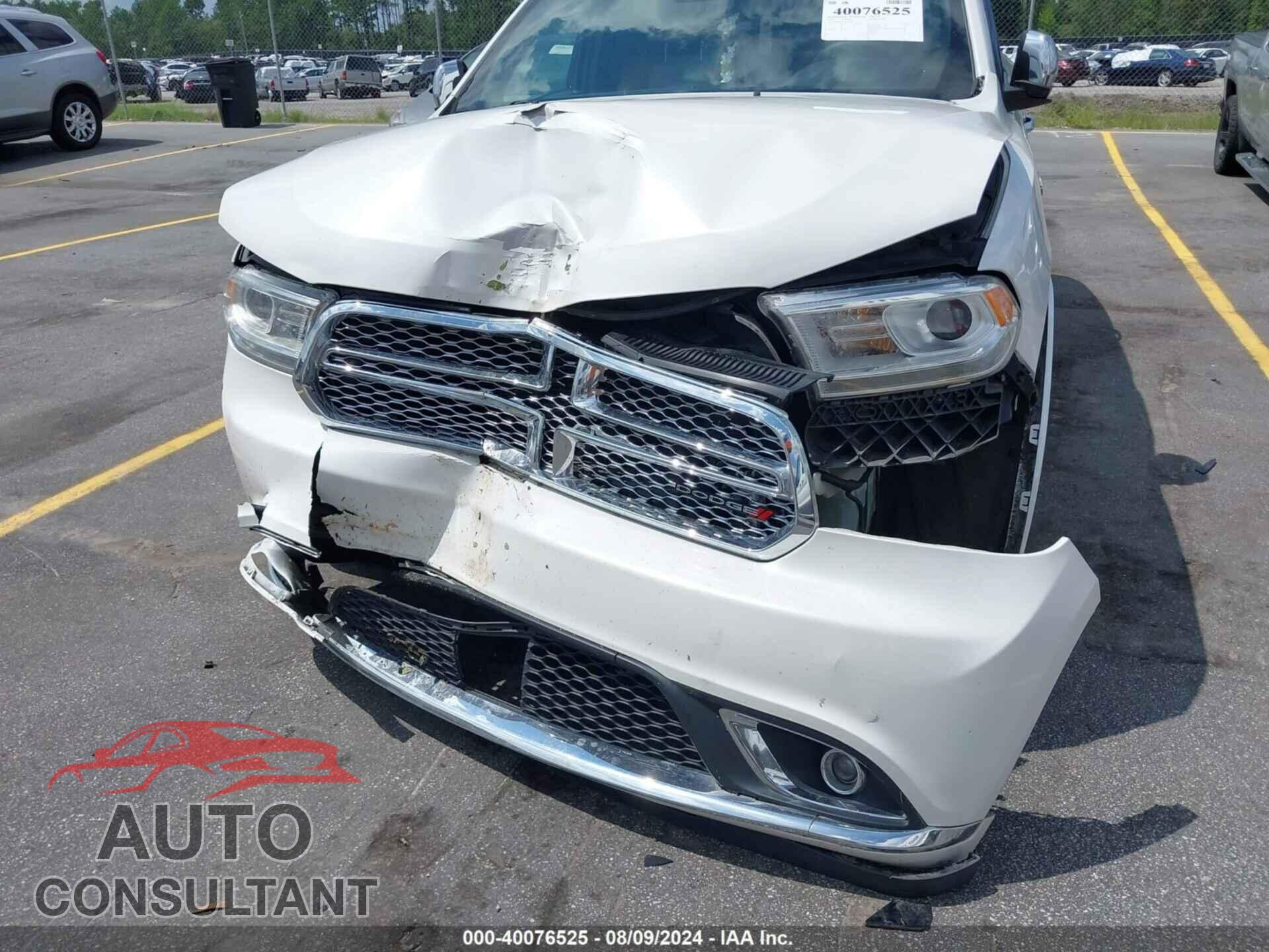 DODGE DURANGO 2017 - 1C4SDJET6HC950945
