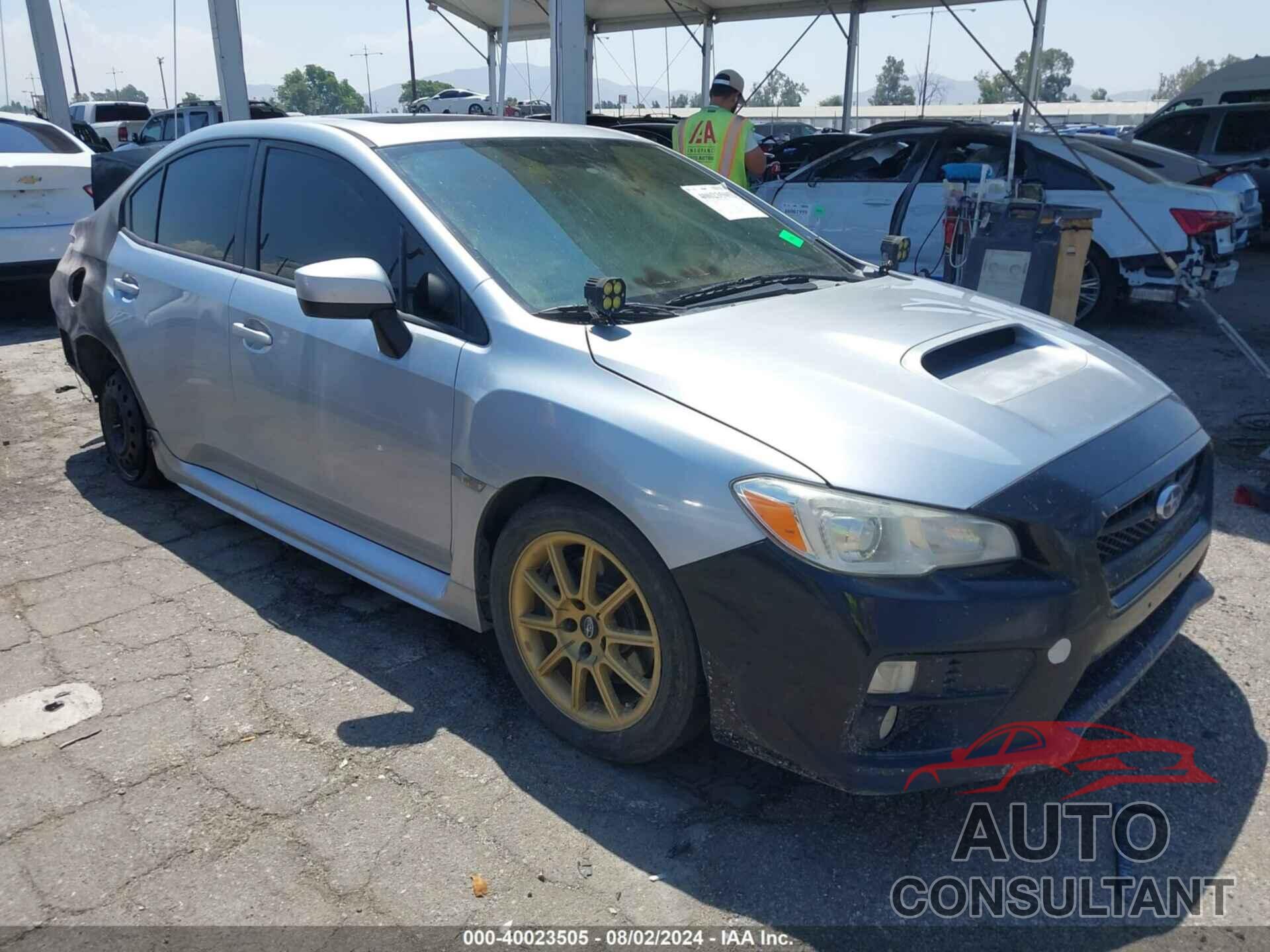 SUBARU WRX 2016 - JF1VA1E61G9805331