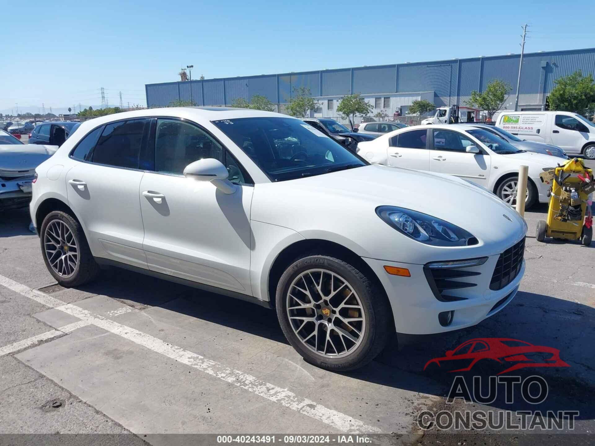 PORSCHE MACAN 2017 - WP1AB2A57HLB21041