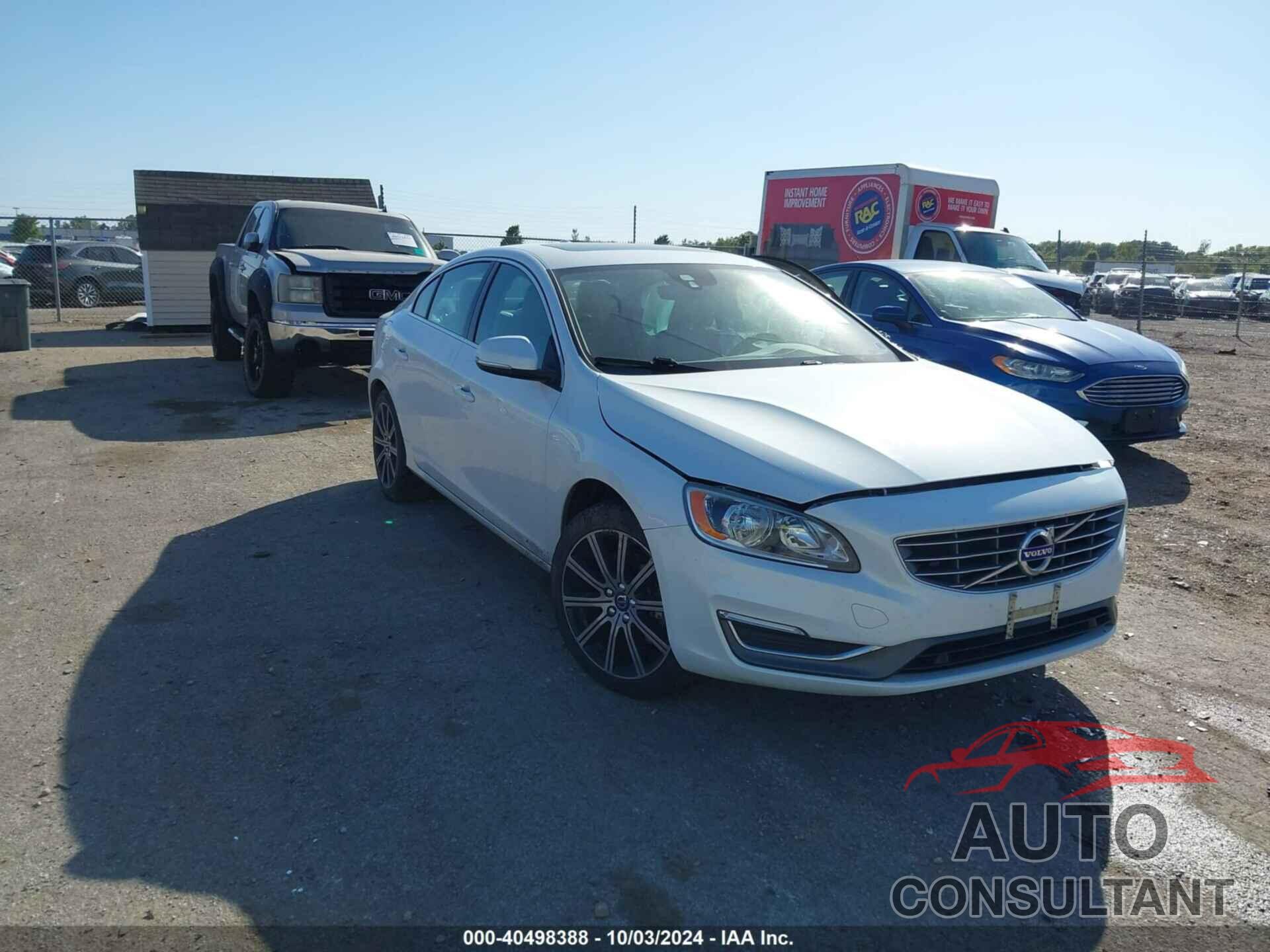 VOLVO S60 2018 - LYV402TK9JB158898