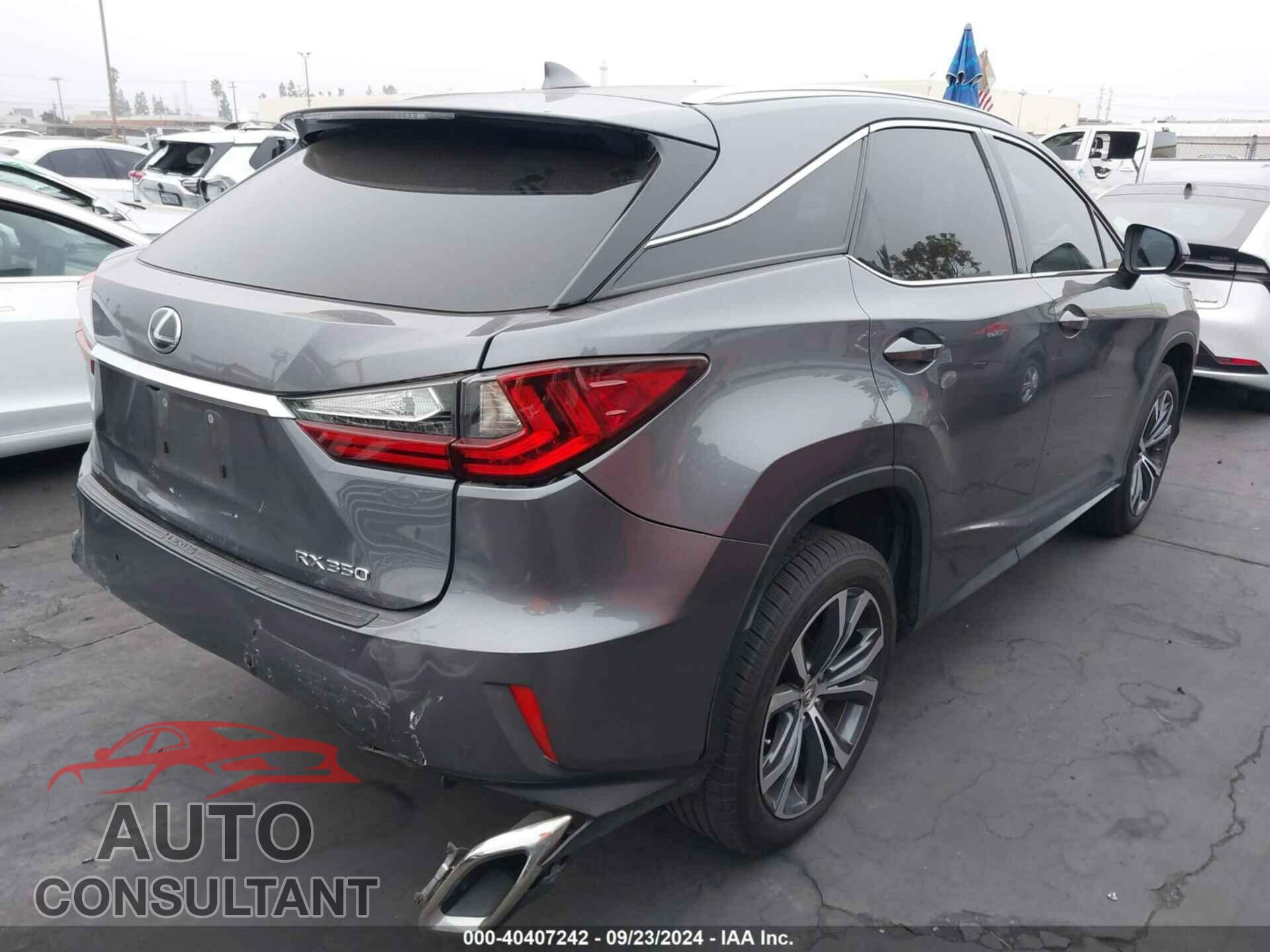 LEXUS RX 350 2017 - 2T2ZZMCA5HC085813