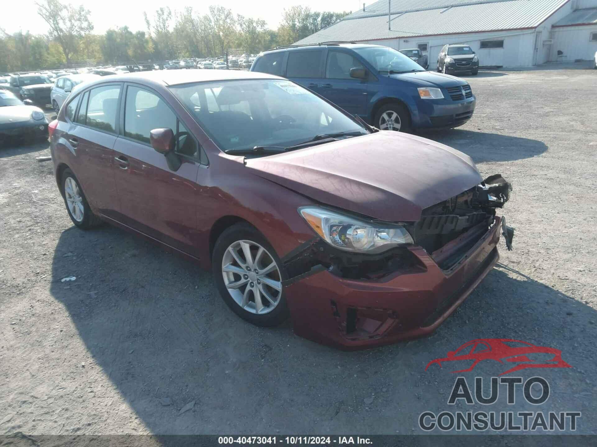 SUBARU IMPREZA 2014 - JF1GPAC67E8277176