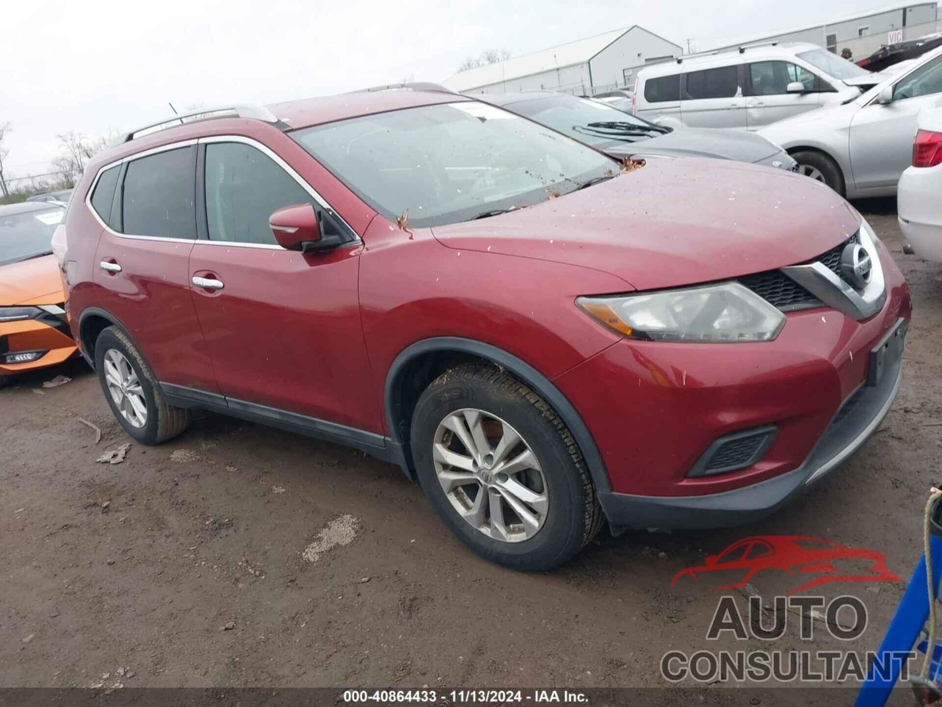 NISSAN ROGUE 2015 - 5N1AT2ML1FC849424