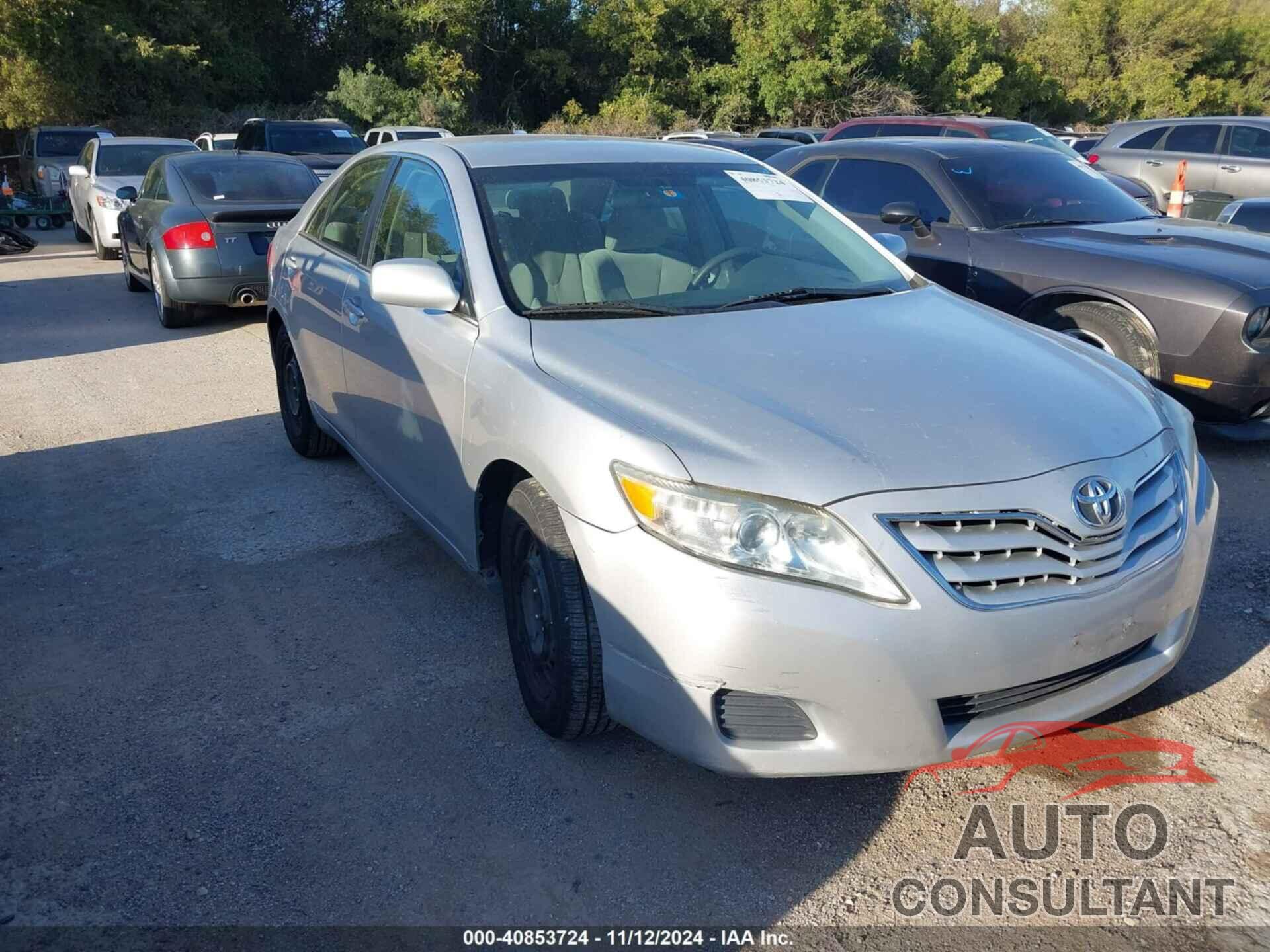 TOYOTA CAMRY 2011 - 4T4BF3EK5BR187607