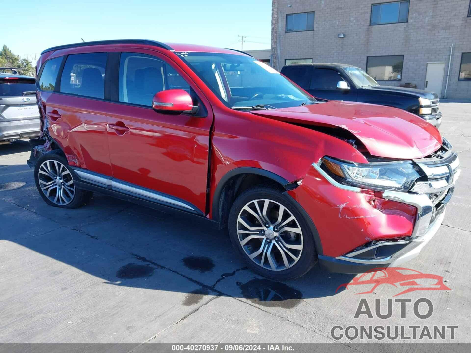 MITSUBISHI OUTLANDER 2016 - JA4AZ3A33GZ059094