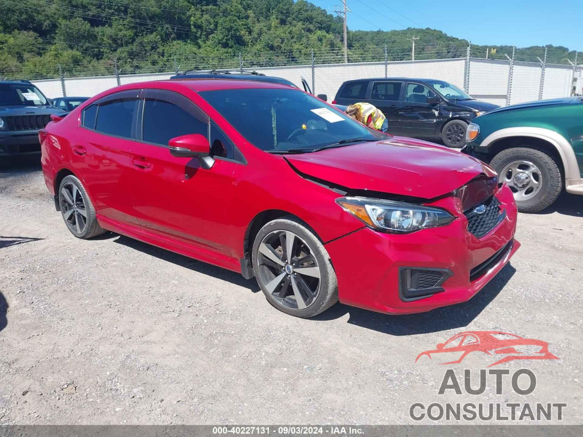 SUBARU IMPREZA 2017 - 4S3GKAK60H3627937