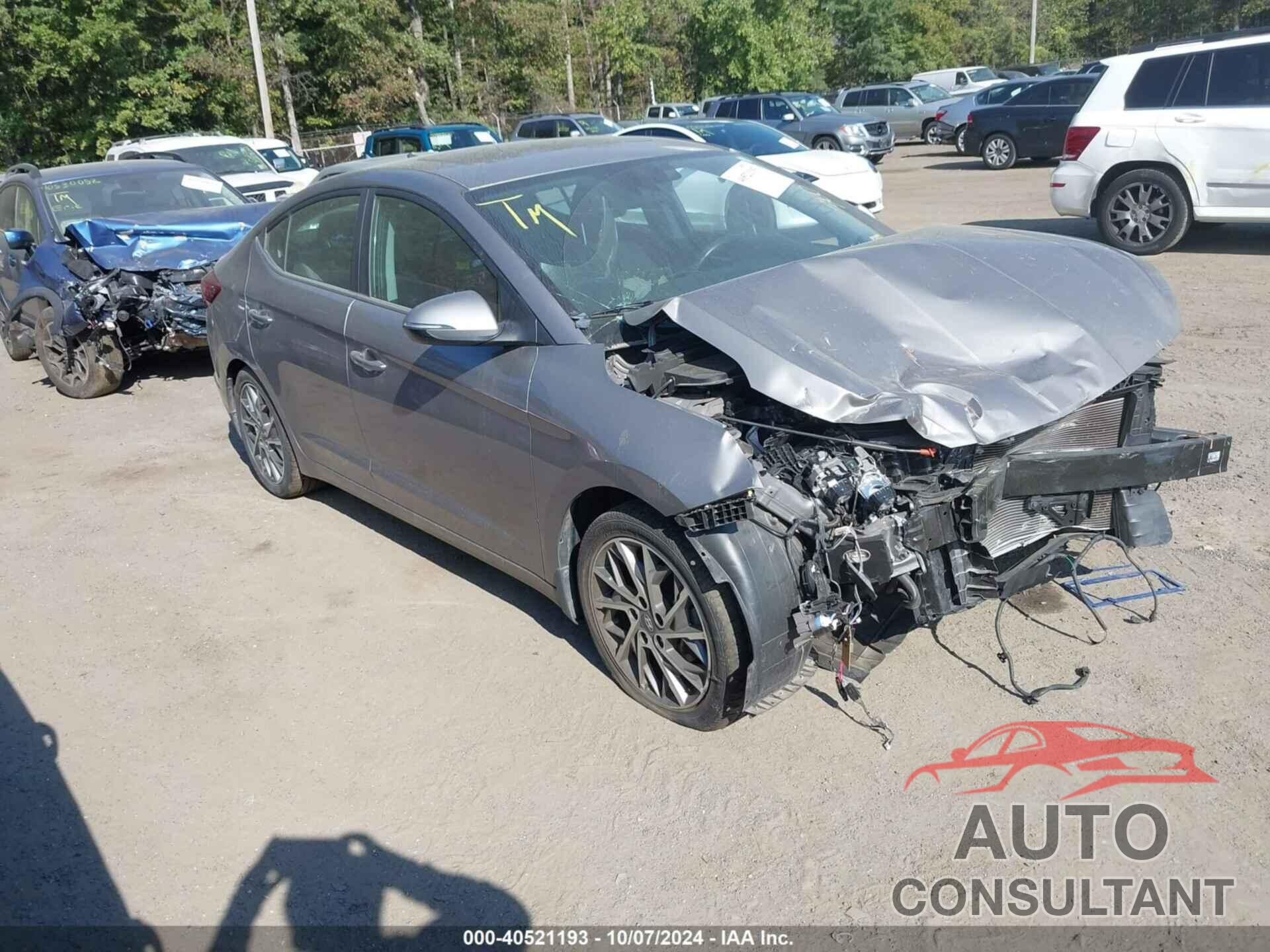 HYUNDAI ELANTRA 2020 - KMHD84LF5LU050550