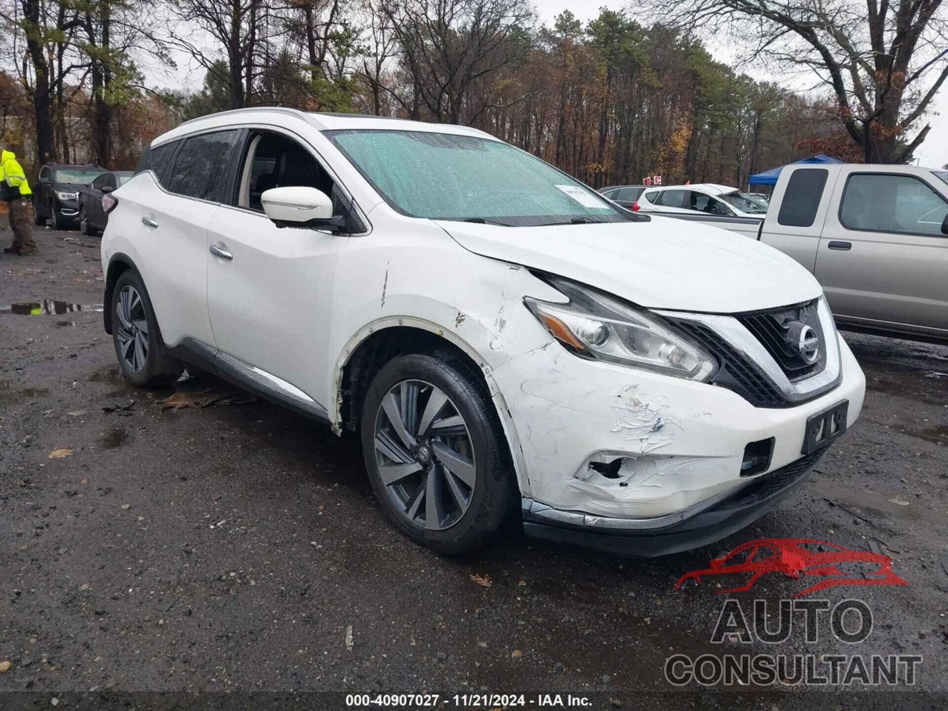 NISSAN MURANO 2015 - 5N1AZ2MH5FN214902