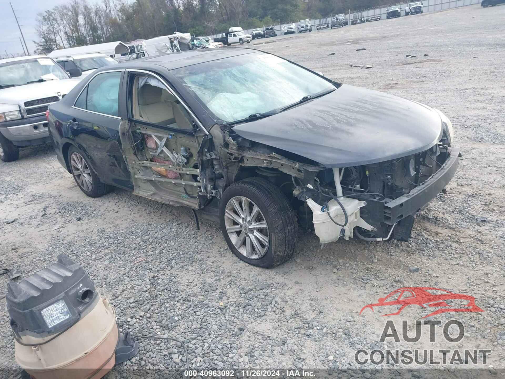 TOYOTA CAMRY 2012 - 4T1BF1FK8CU008538