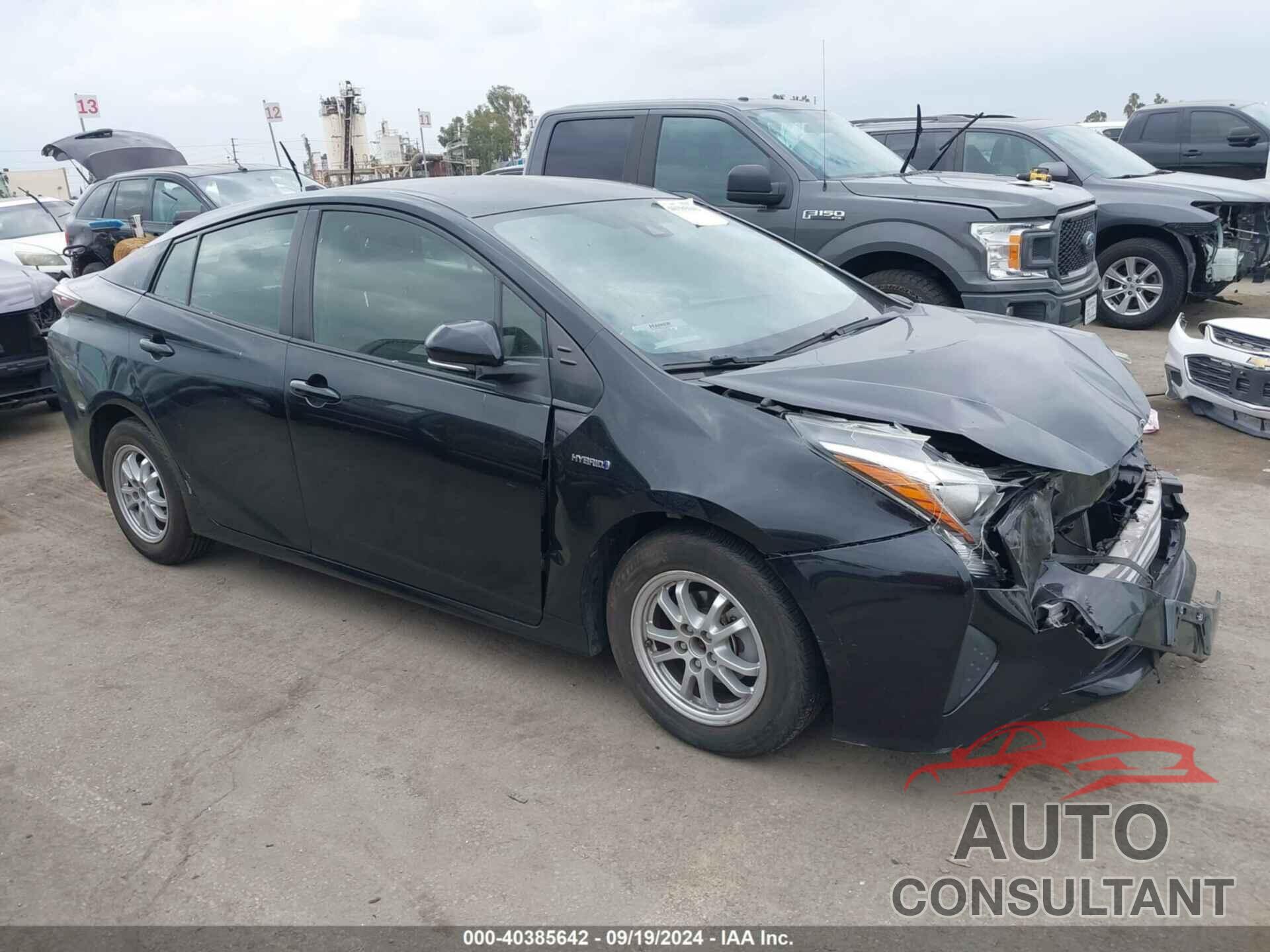 TOYOTA PRIUS 2017 - JTDKBRFU4H3040142