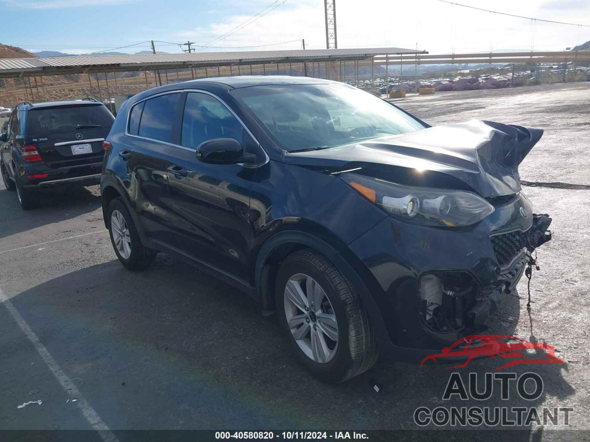 KIA SPORTAGE 2019 - KNDPM3AC6K7572617