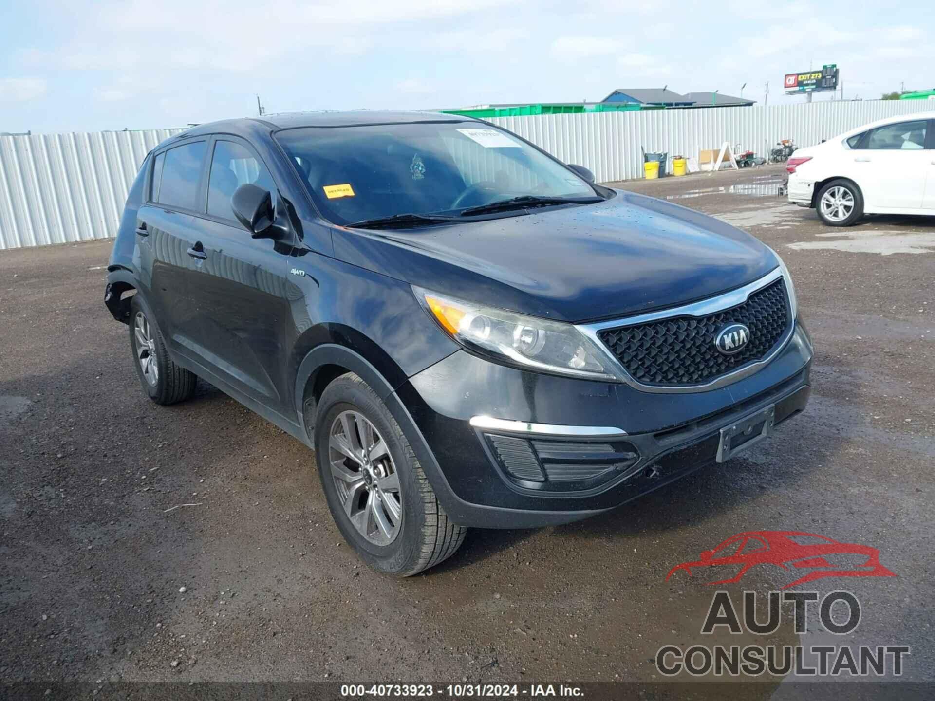 KIA SPORTAGE 2014 - KNDPBCAC0E7559906