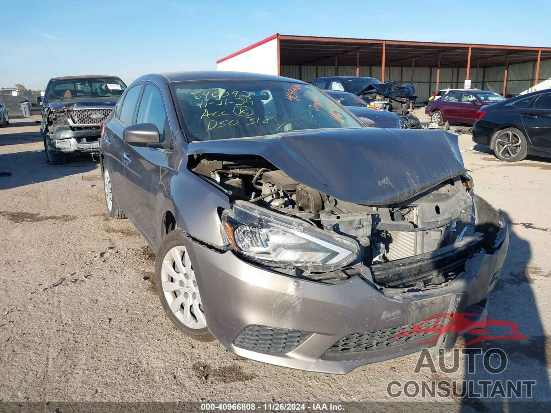 NISSAN SENTRA 2017 - 3N1AB7AP2HL637735