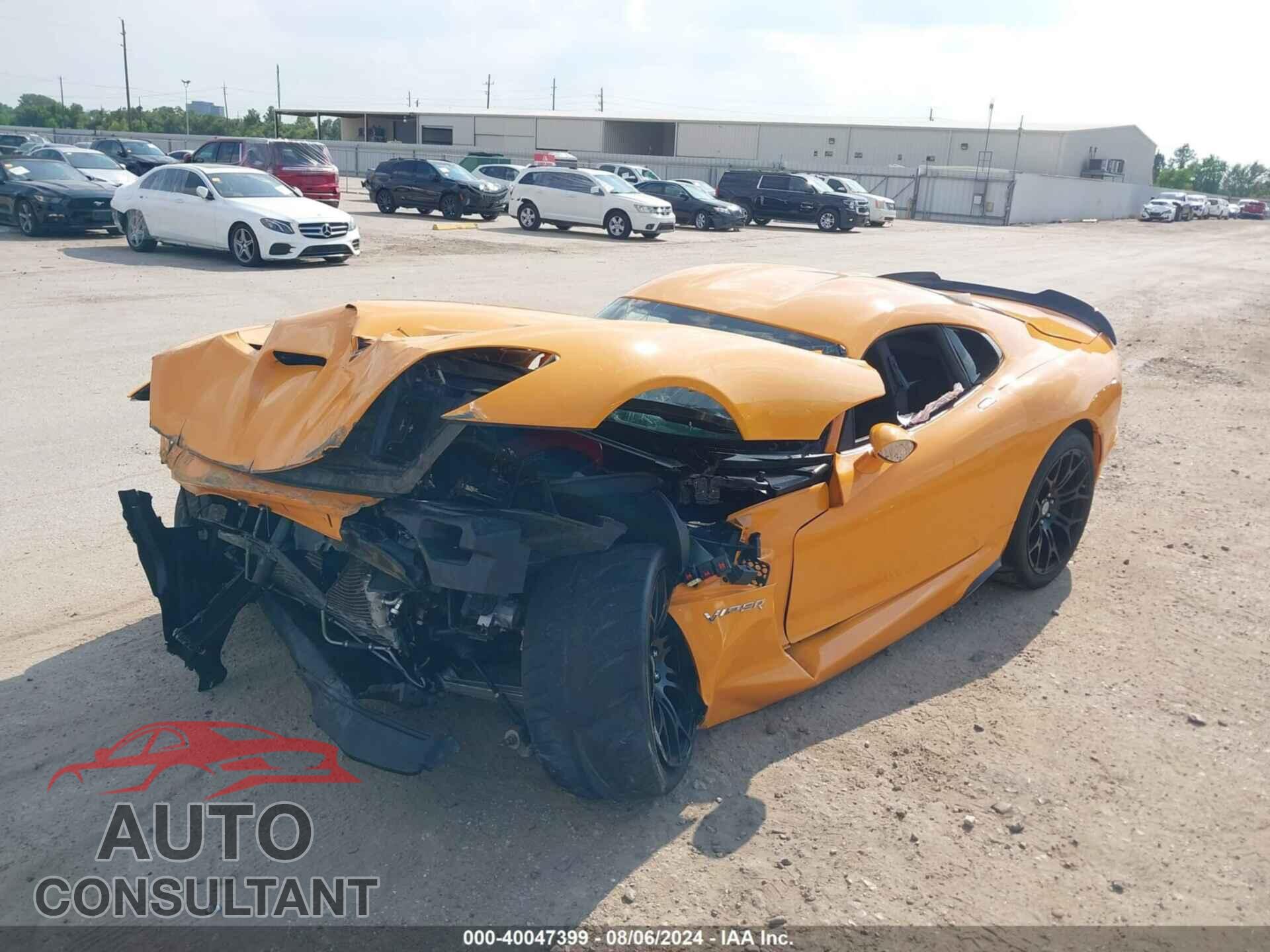 DODGE VIPER 2015 - 1C3ADEAZ1FV510344