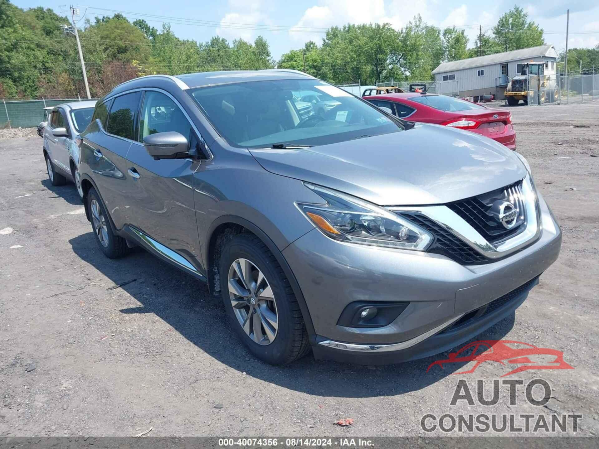 NISSAN MURANO 2018 - 5N1AZ2MH7JN160494