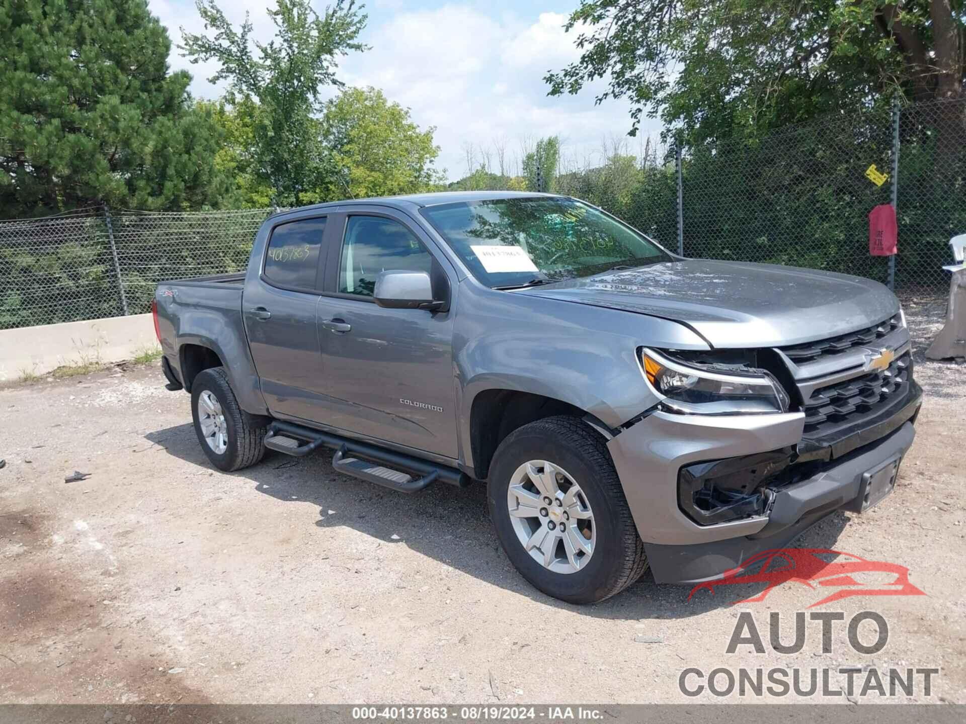 CHEVROLET COLORADO 2022 - 1GCGTCEN5N1134063