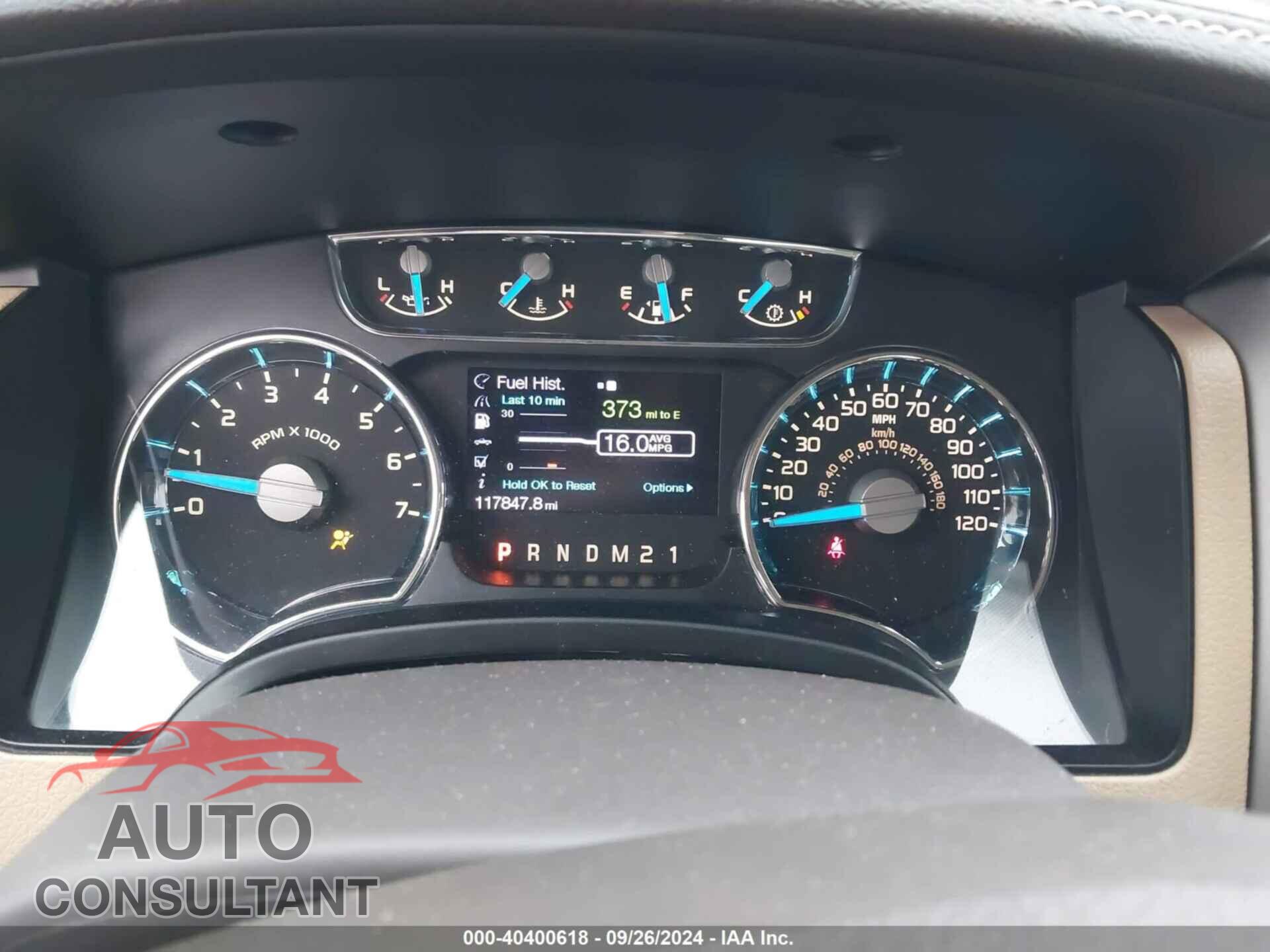 FORD F-150 2013 - 1FTFW1ET3DFA87459