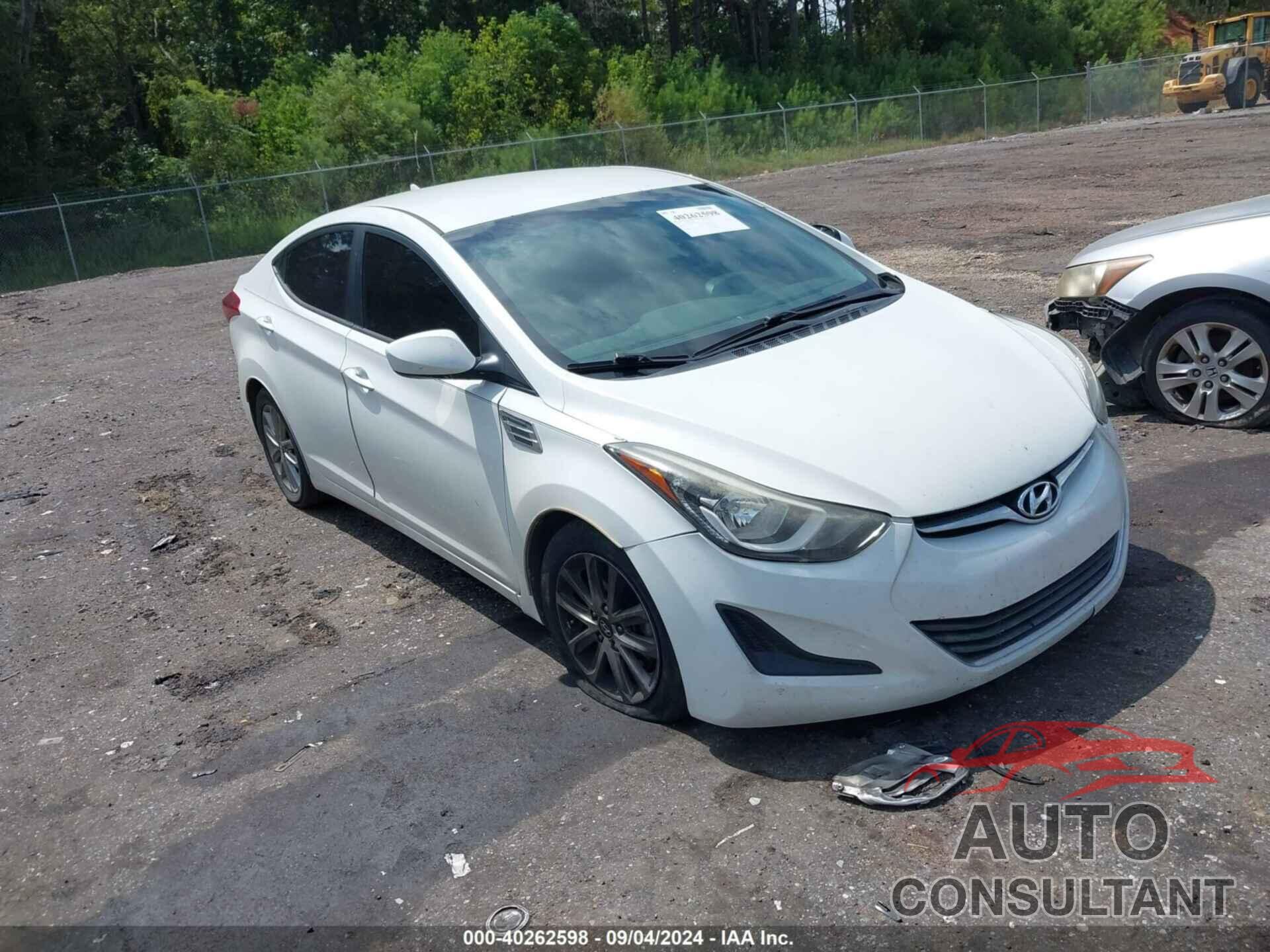 HYUNDAI ELANTRA 2014 - 5NPDH4AE1EH463836
