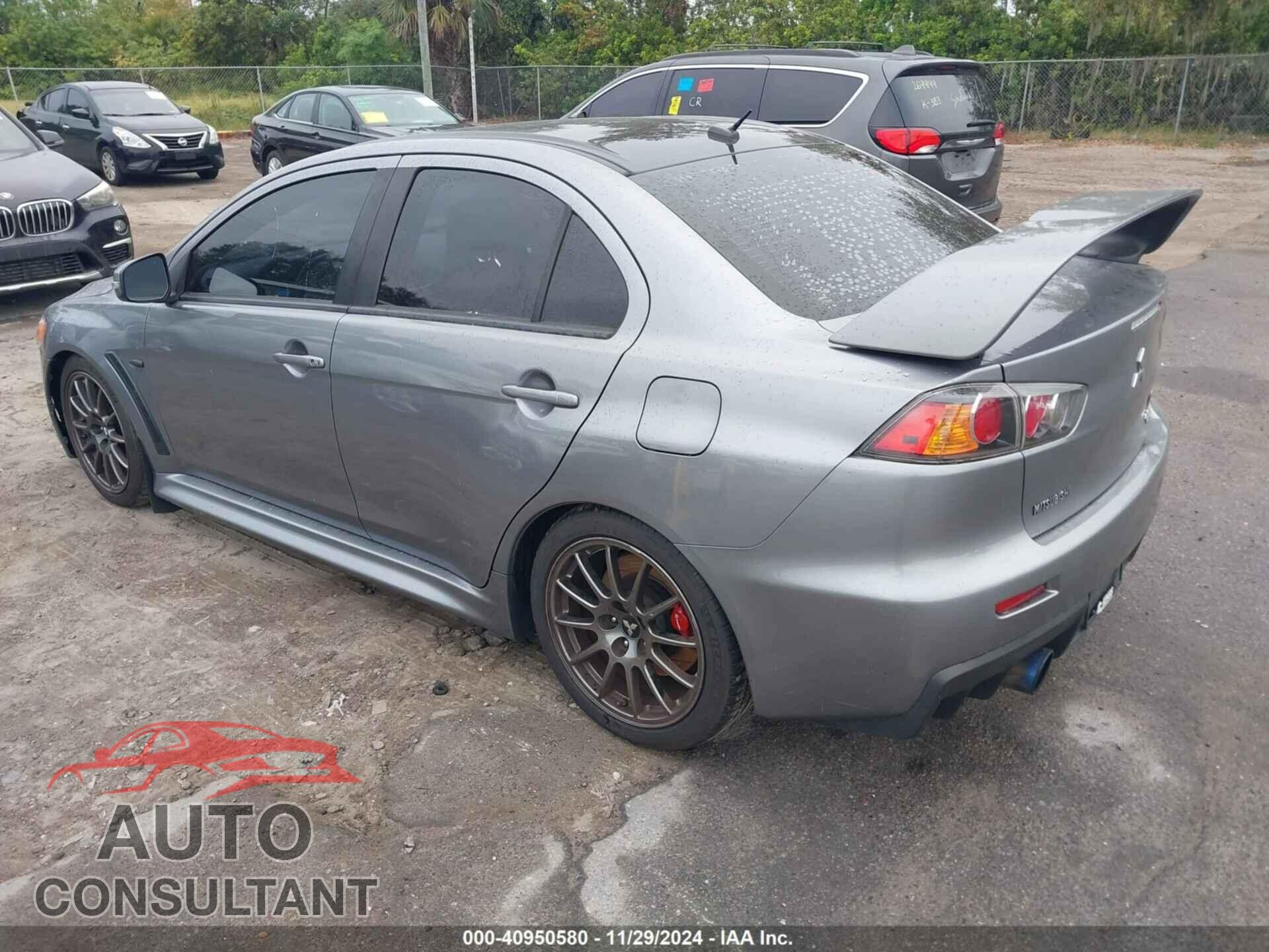 MITSUBISHI LANCER EVOLUTION 2015 - JA32W7FV8FU028440