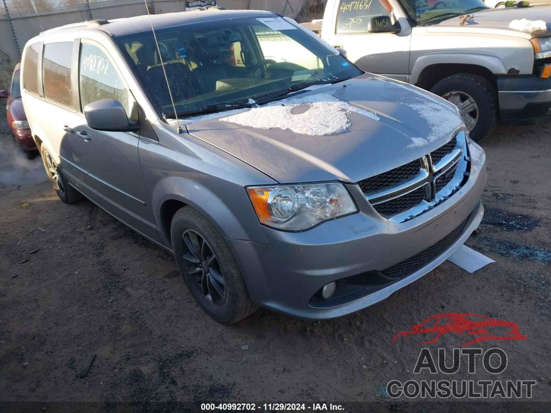 DODGE GRAND CARAVAN 2017 - 2C4RDGCG3HR696125