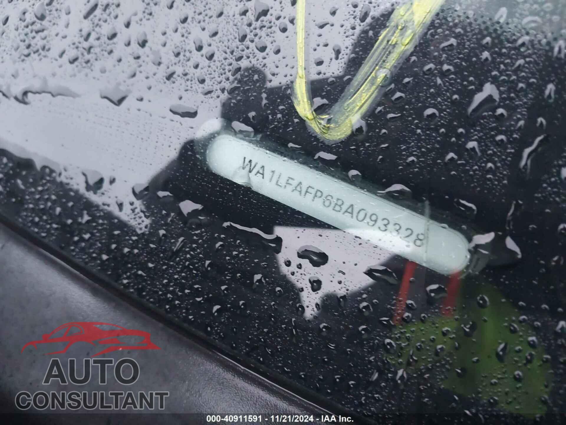 AUDI Q5 2011 - WA1LFAFP6BA093328