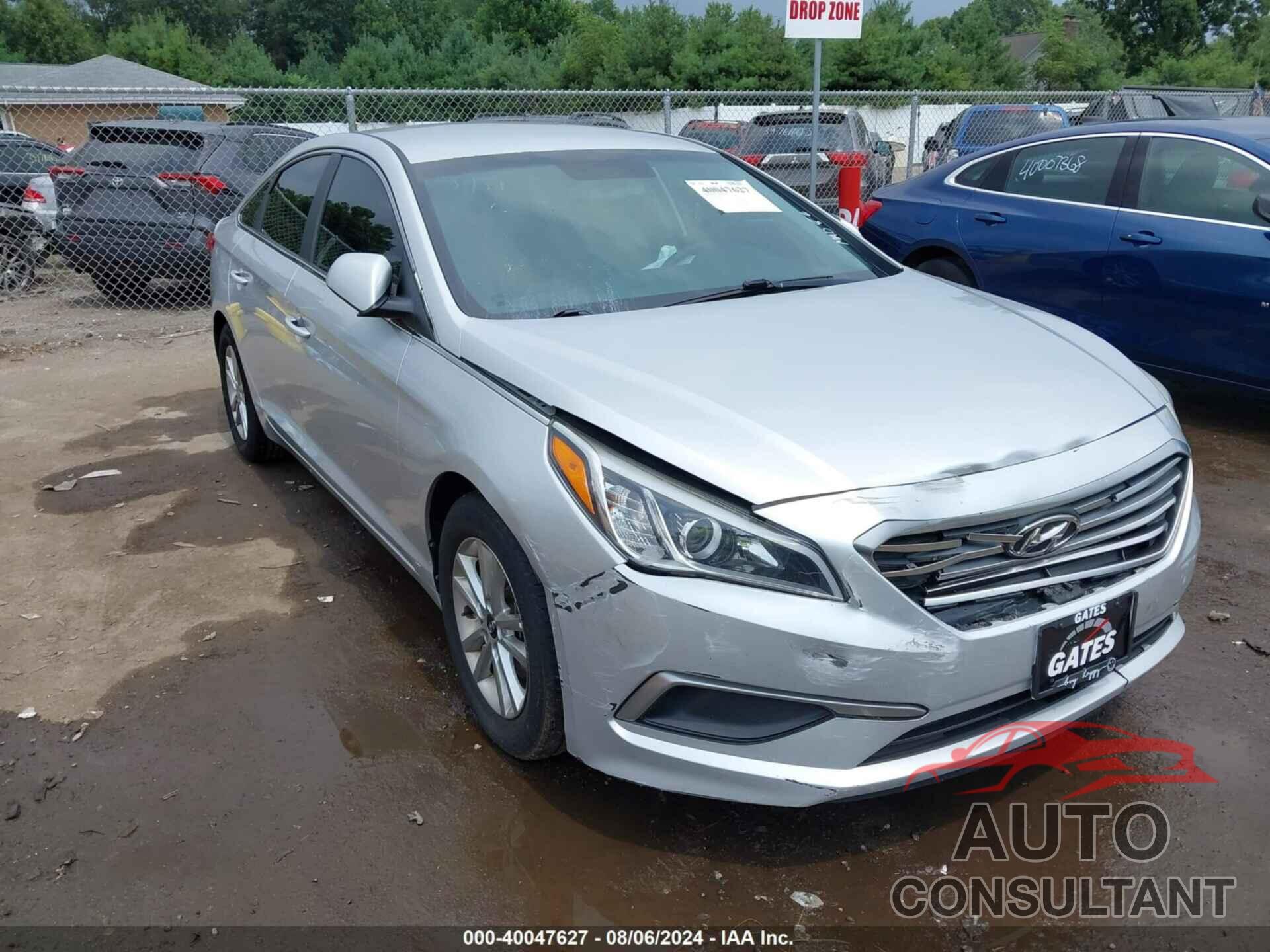 HYUNDAI SONATA 2016 - 5NPE24AFXGH386353