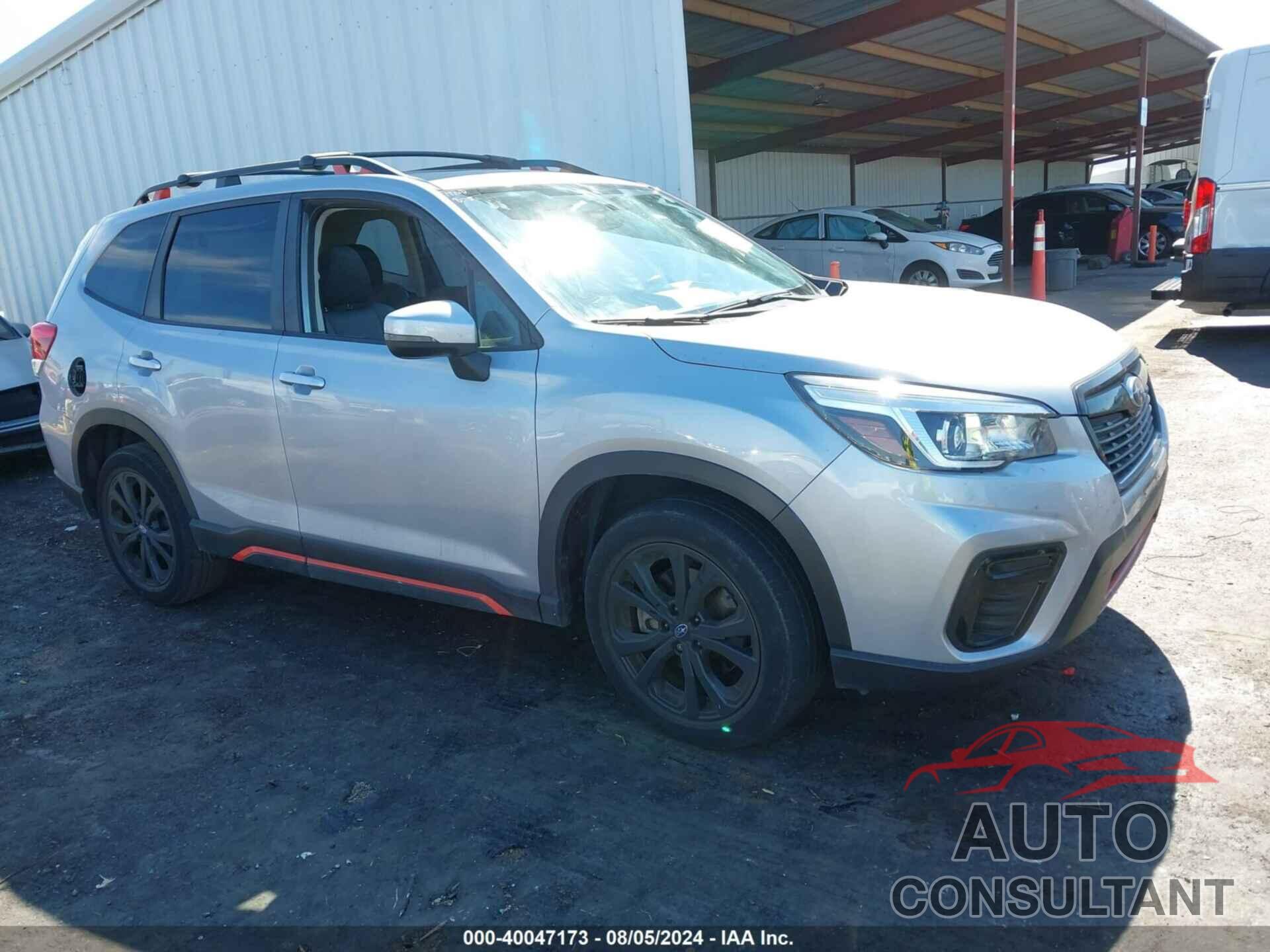 SUBARU FORESTER 2019 - JF2SKAKC3KH578826