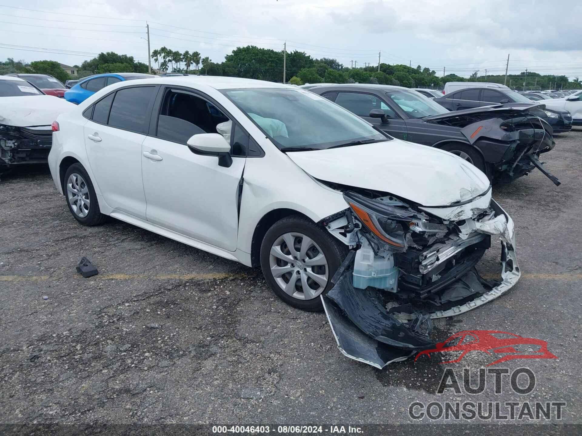 TOYOTA COROLLA 2021 - JTDEPMAE9MJ181179