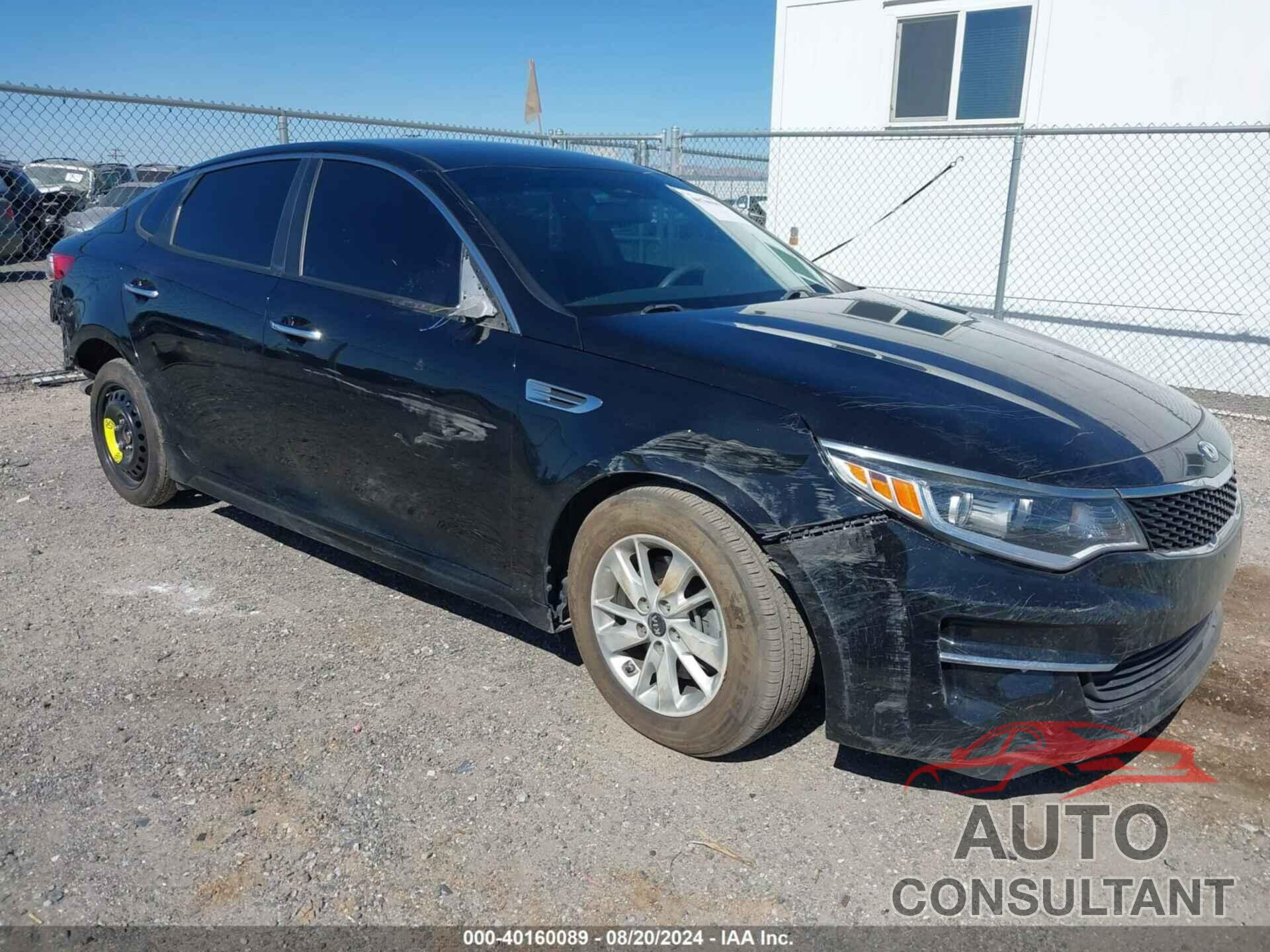KIA OPTIMA 2018 - 5XXGT4L3XJG201911