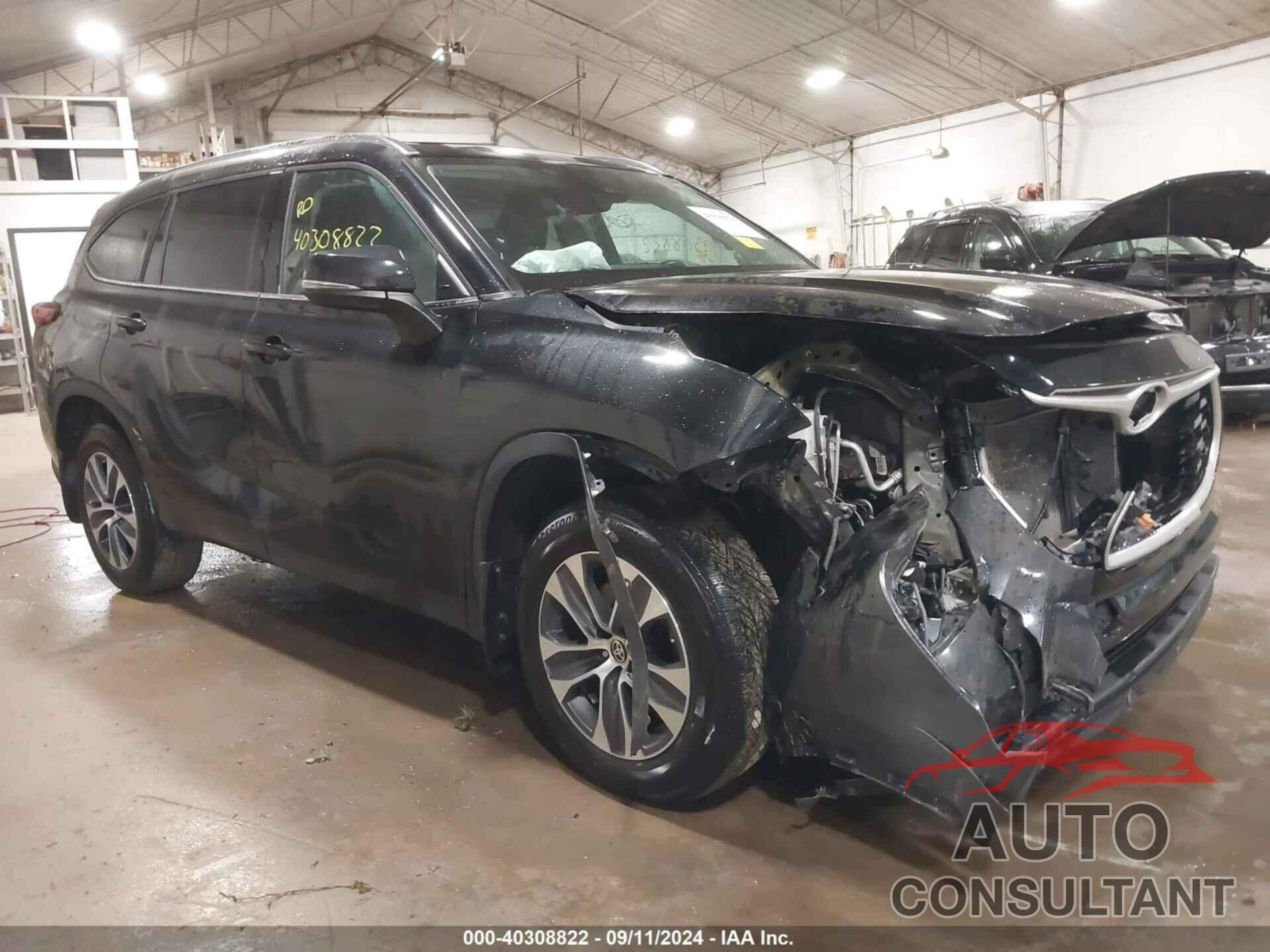 TOYOTA HIGHLANDER 2021 - 5TDHZRBH2MS144605