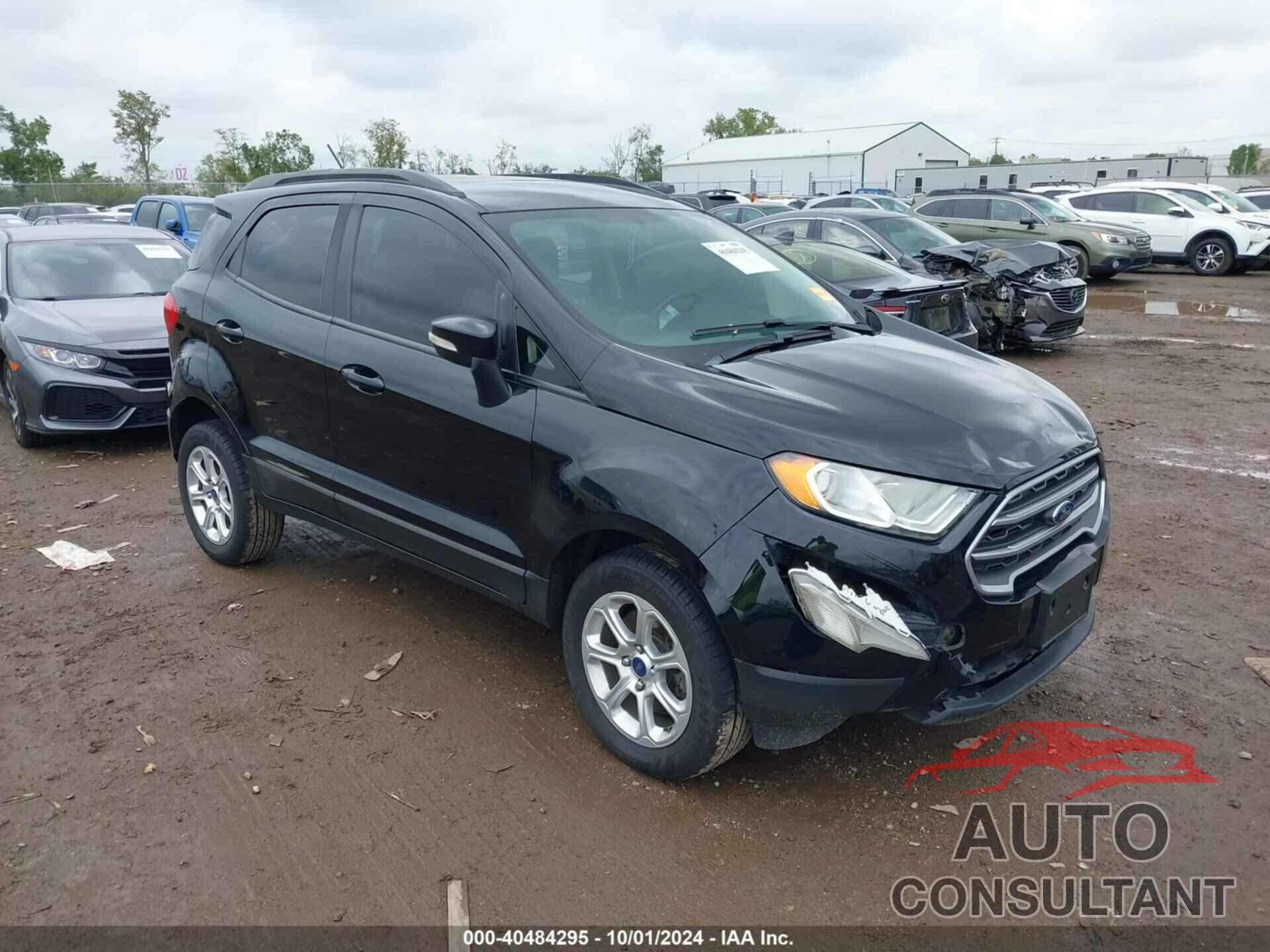 FORD ECOSPORT 2019 - MAJ6S3GL4KC301934