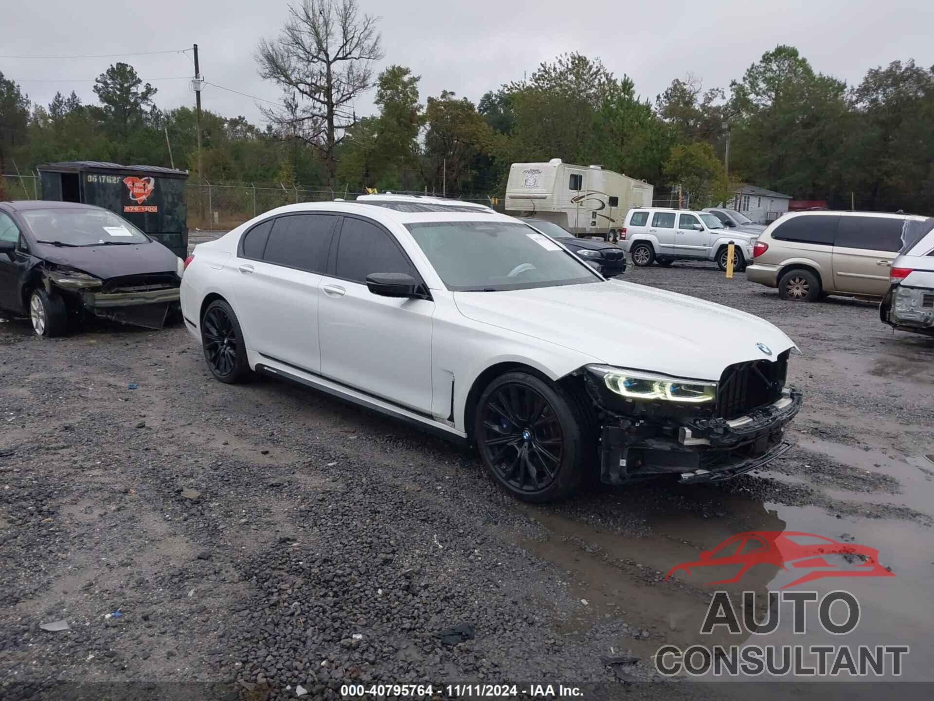 BMW 750I 2020 - WBA7U2C09LGM27356