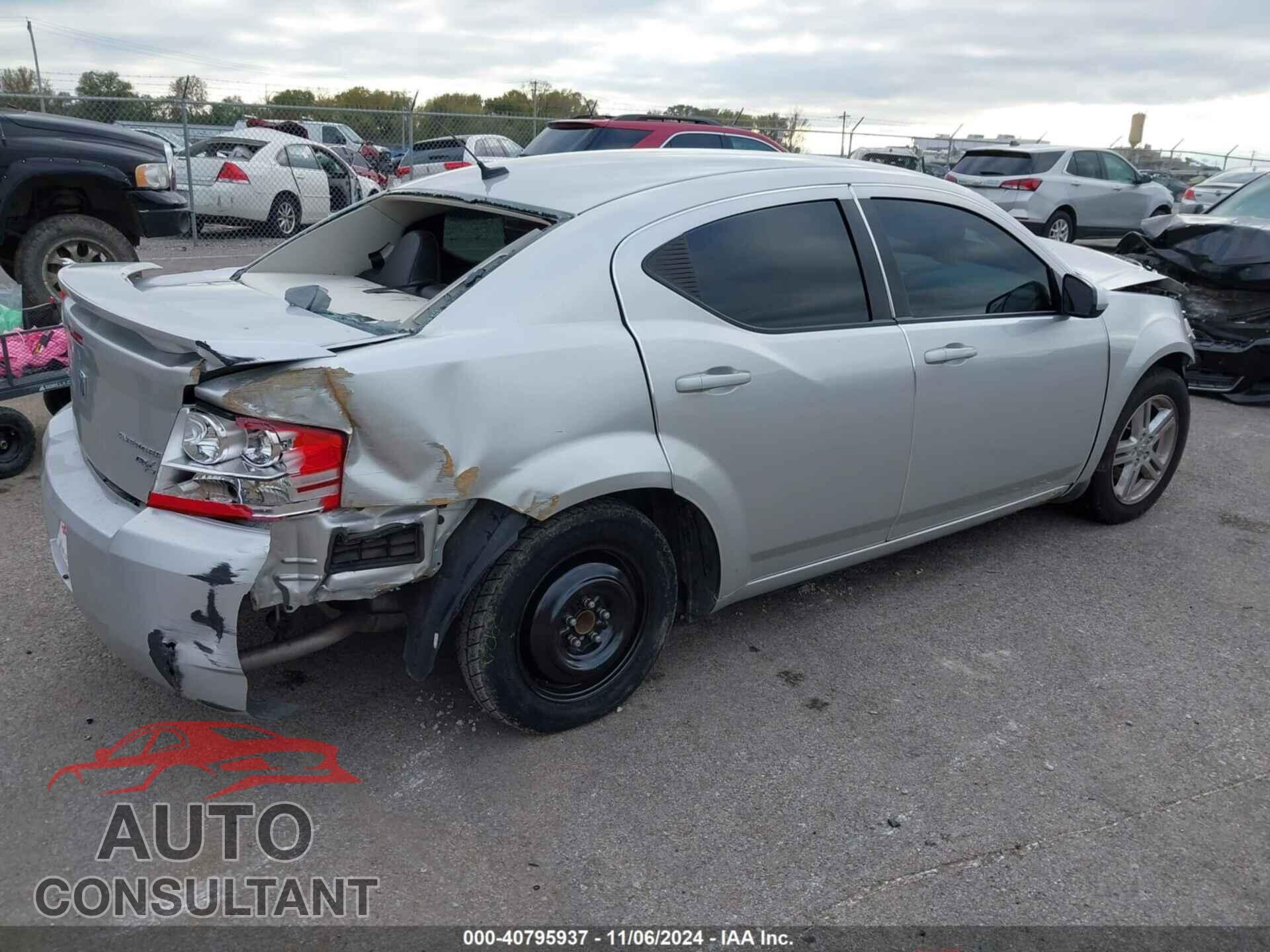 DODGE AVENGER 2010 - 1B3CC5FB2AN209644