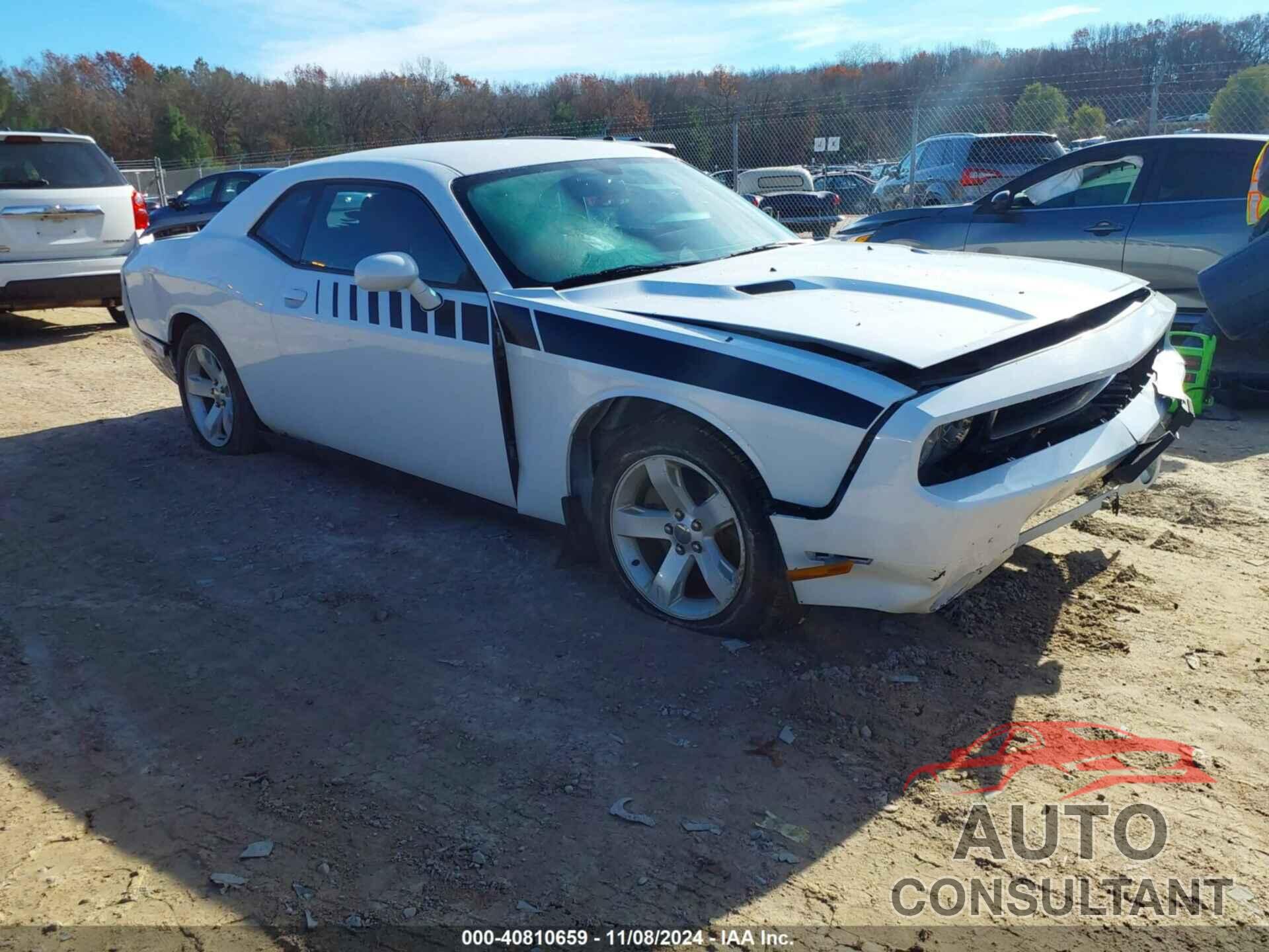 DODGE CHALLENGER 2012 - 2C3CDYAG4CH213923