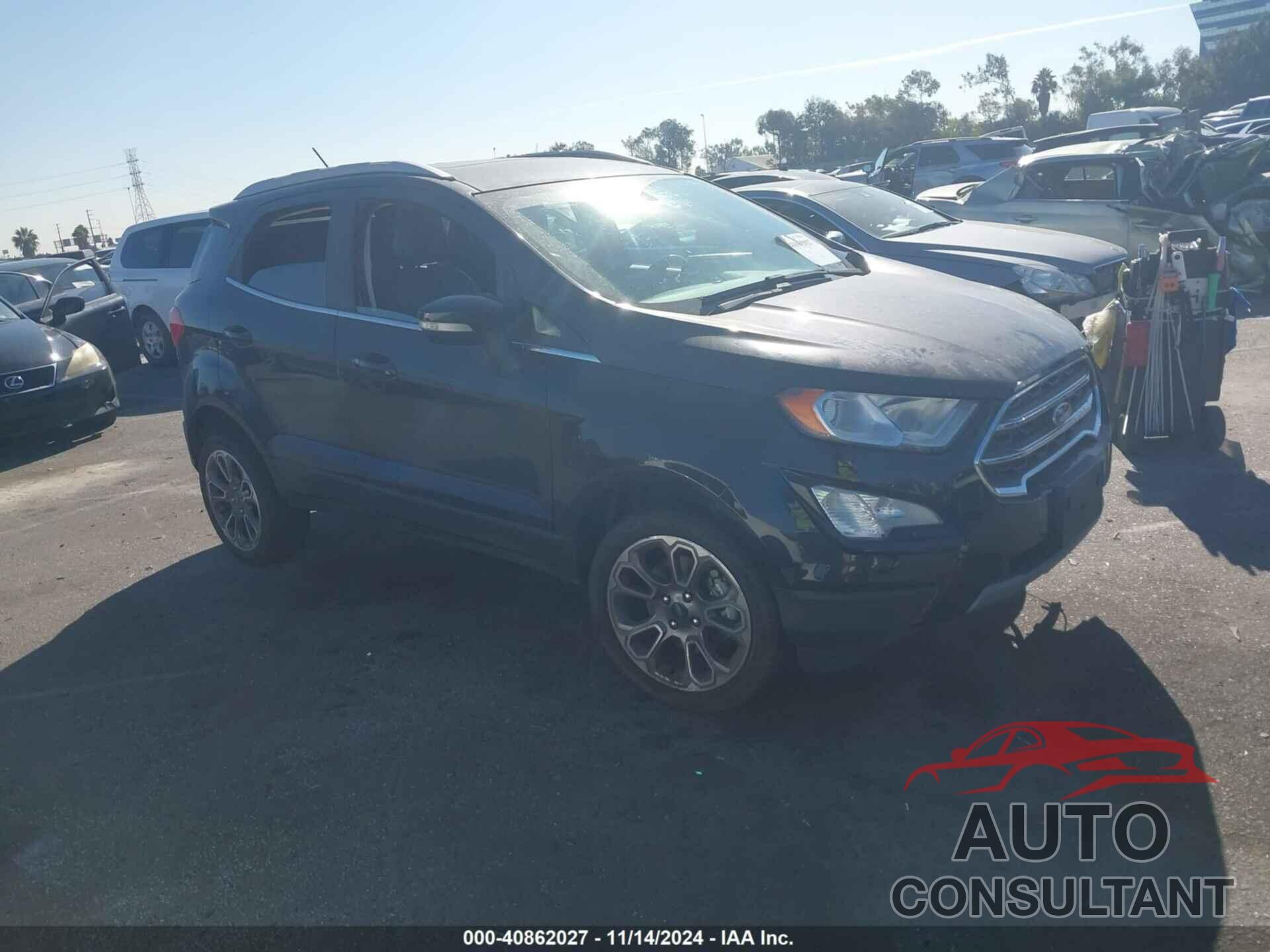 FORD ECOSPORT 2020 - MAJ6S3KL9LC329690