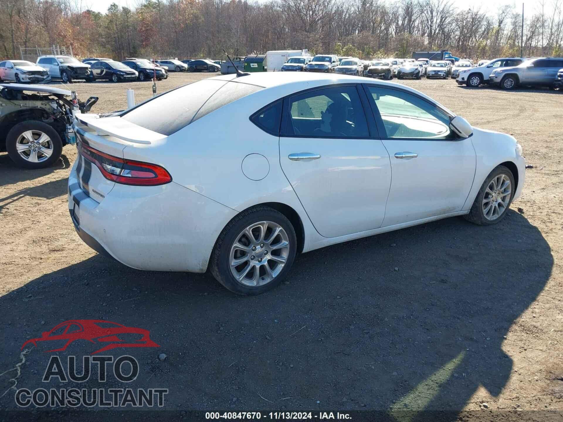 DODGE DART 2013 - 1C3CDFCA7DD294086