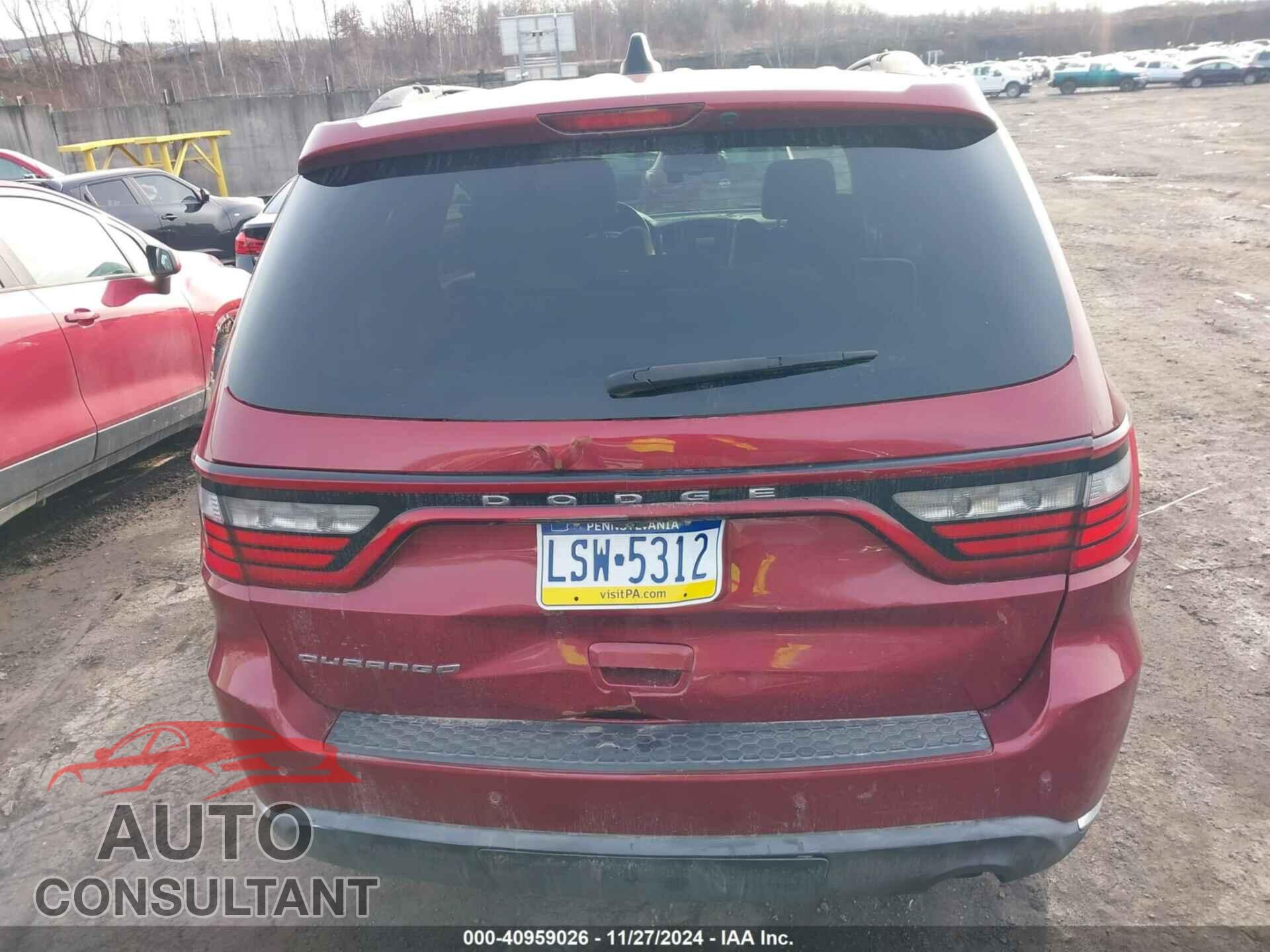 DODGE DURANGO 2015 - 1C4RDHAG5FC842541