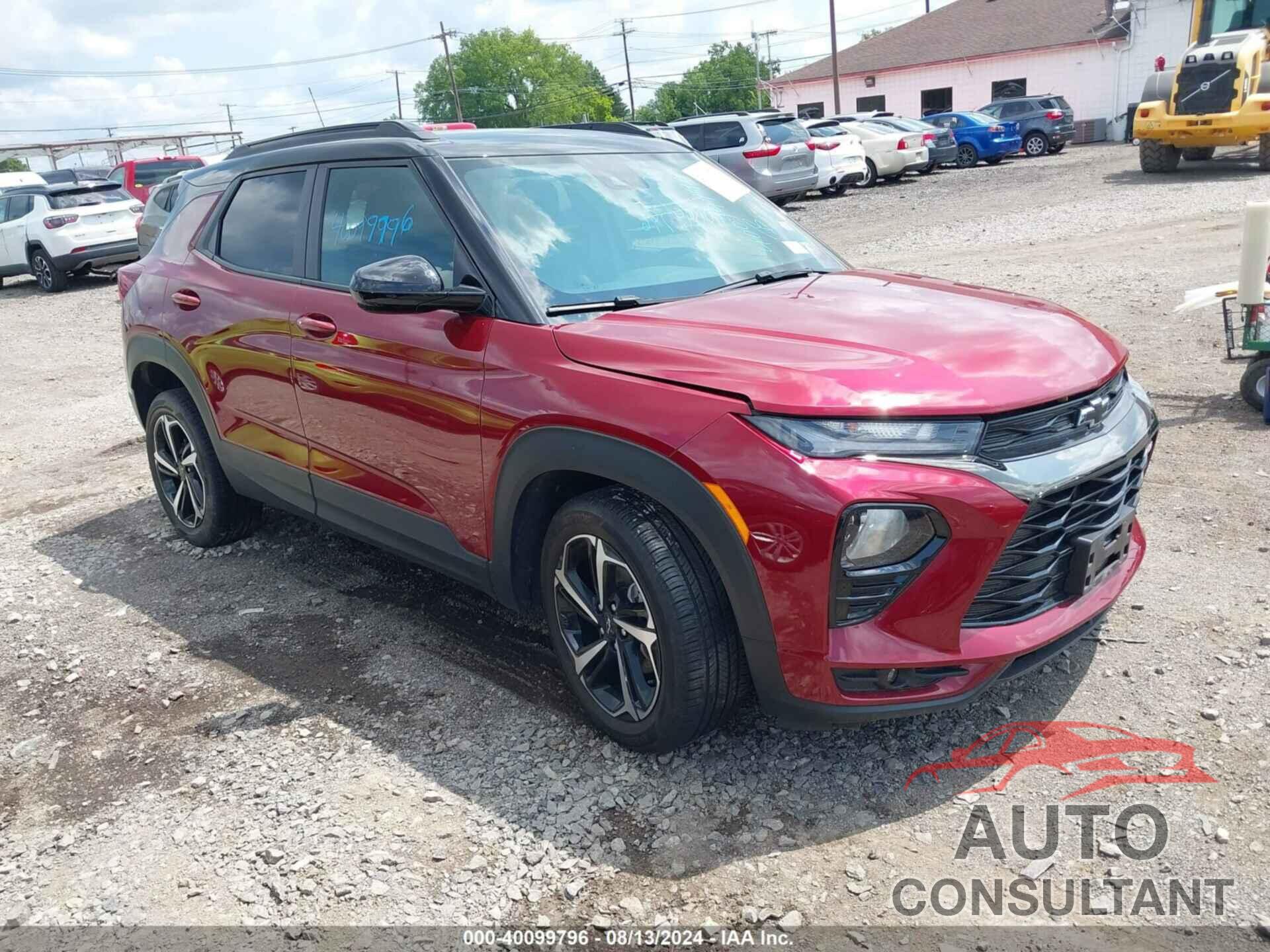 CHEVROLET TRAILBLAZER 2022 - KL79MUSL3NB027244