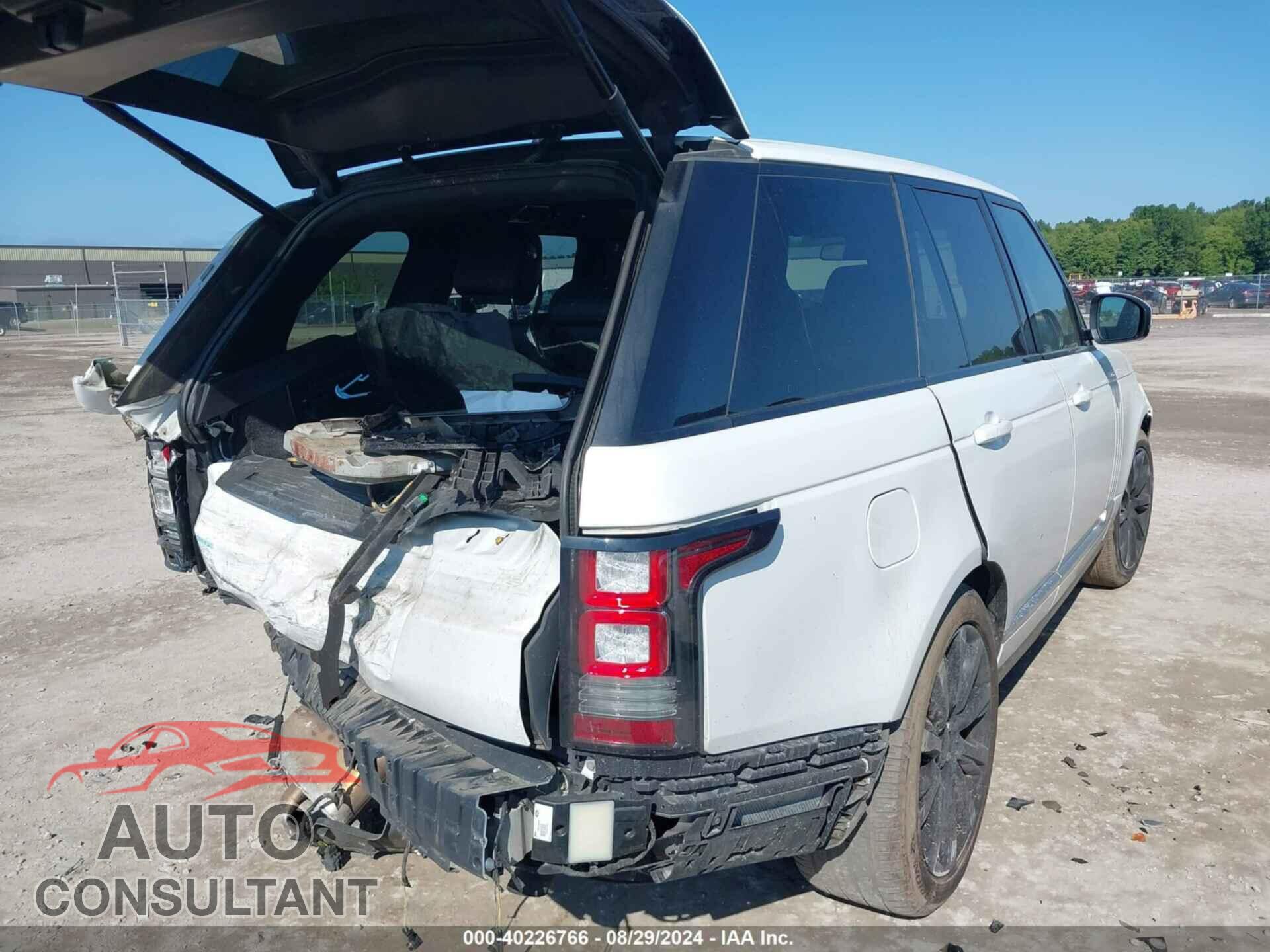 LAND ROVER RANGE ROVER 2016 - SALGS2EF4GA305435