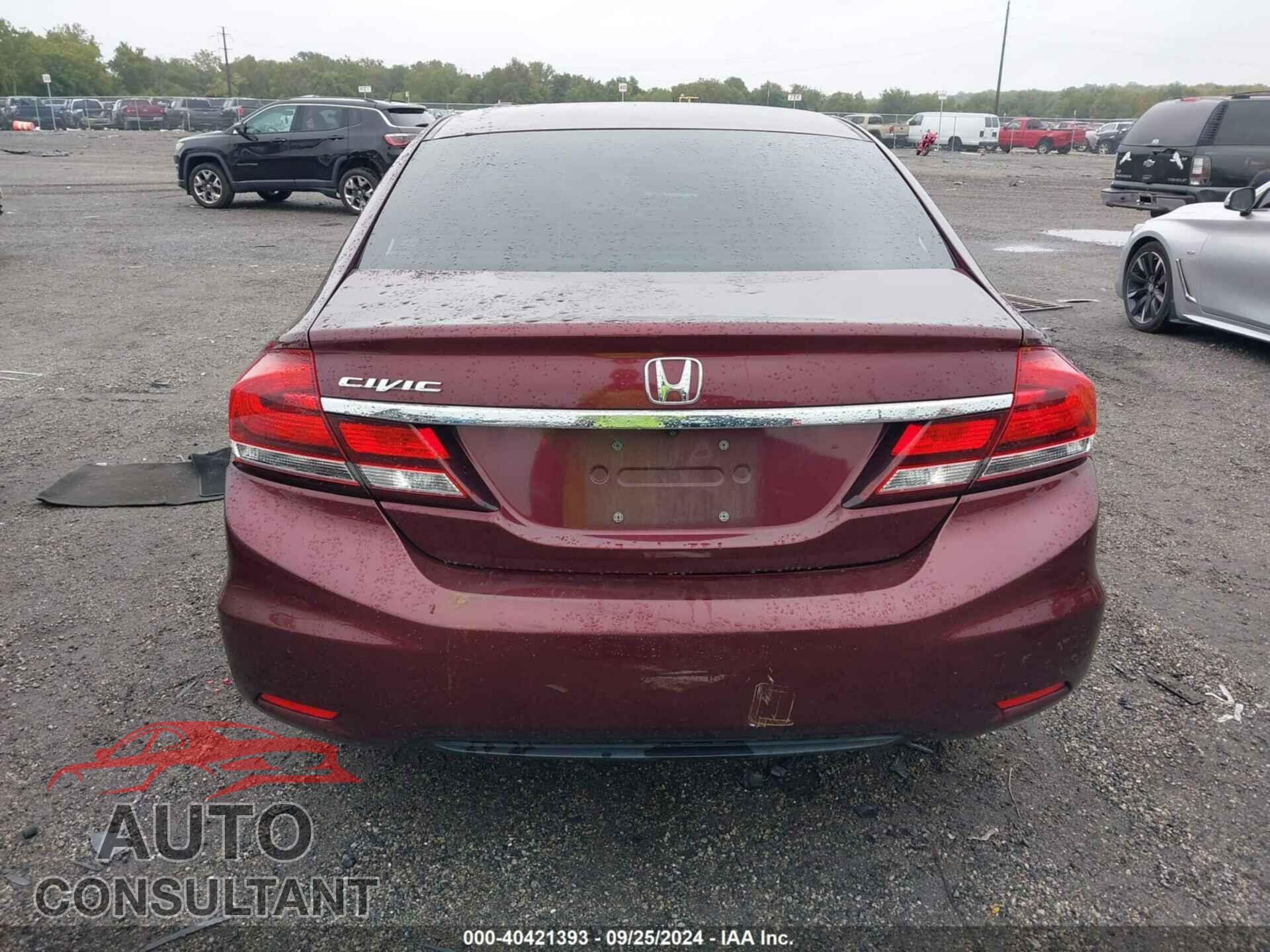 HONDA CIVIC 2014 - 19XFB2F57EE208751