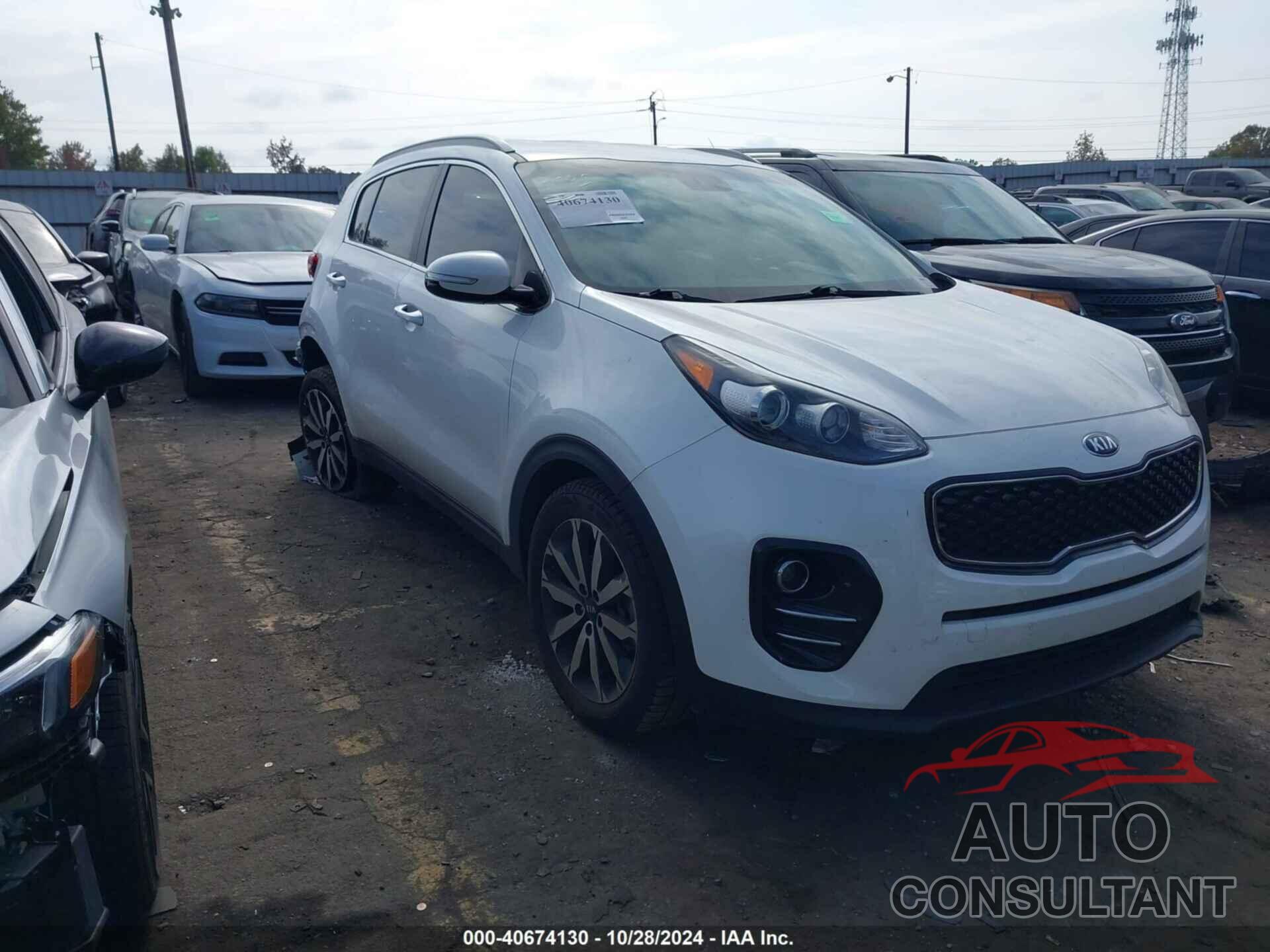 KIA SPORTAGE 2019 - KNDPN3AC8K7497285