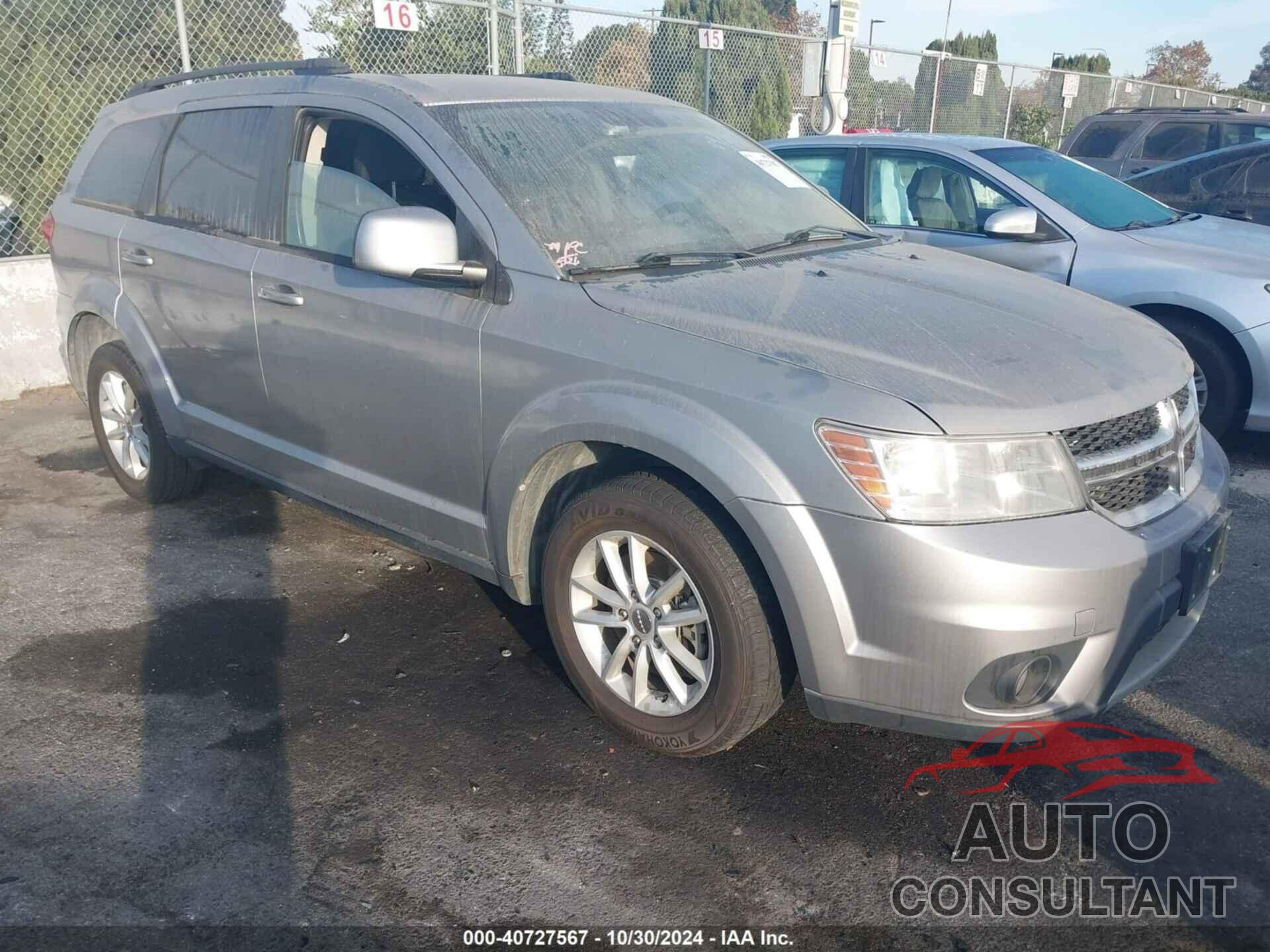 DODGE JOURNEY 2016 - 3C4PDCBG8GT194661
