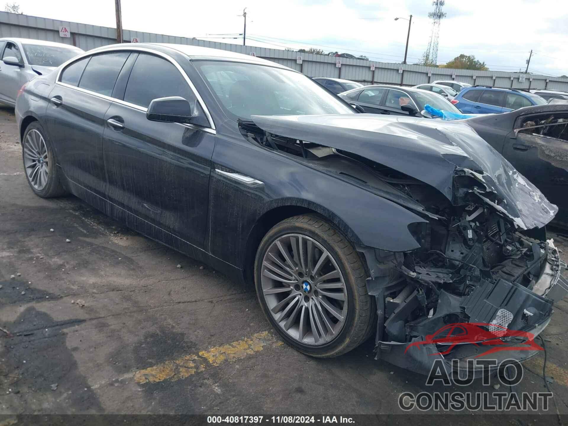 BMW 650I GRAN COUPE 2013 - WBA6B4C50DD098476