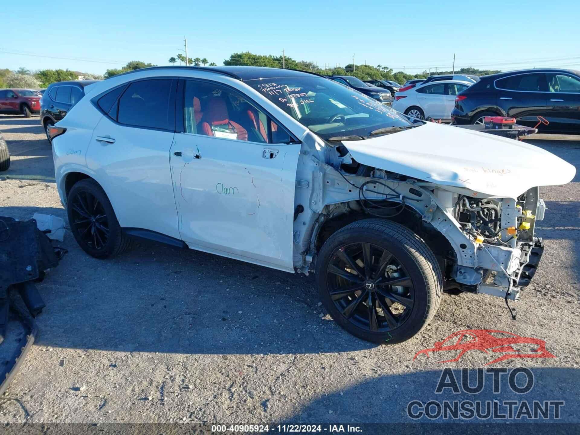 LEXUS NX 350 2022 - 2T2KGCEZ7NC007078