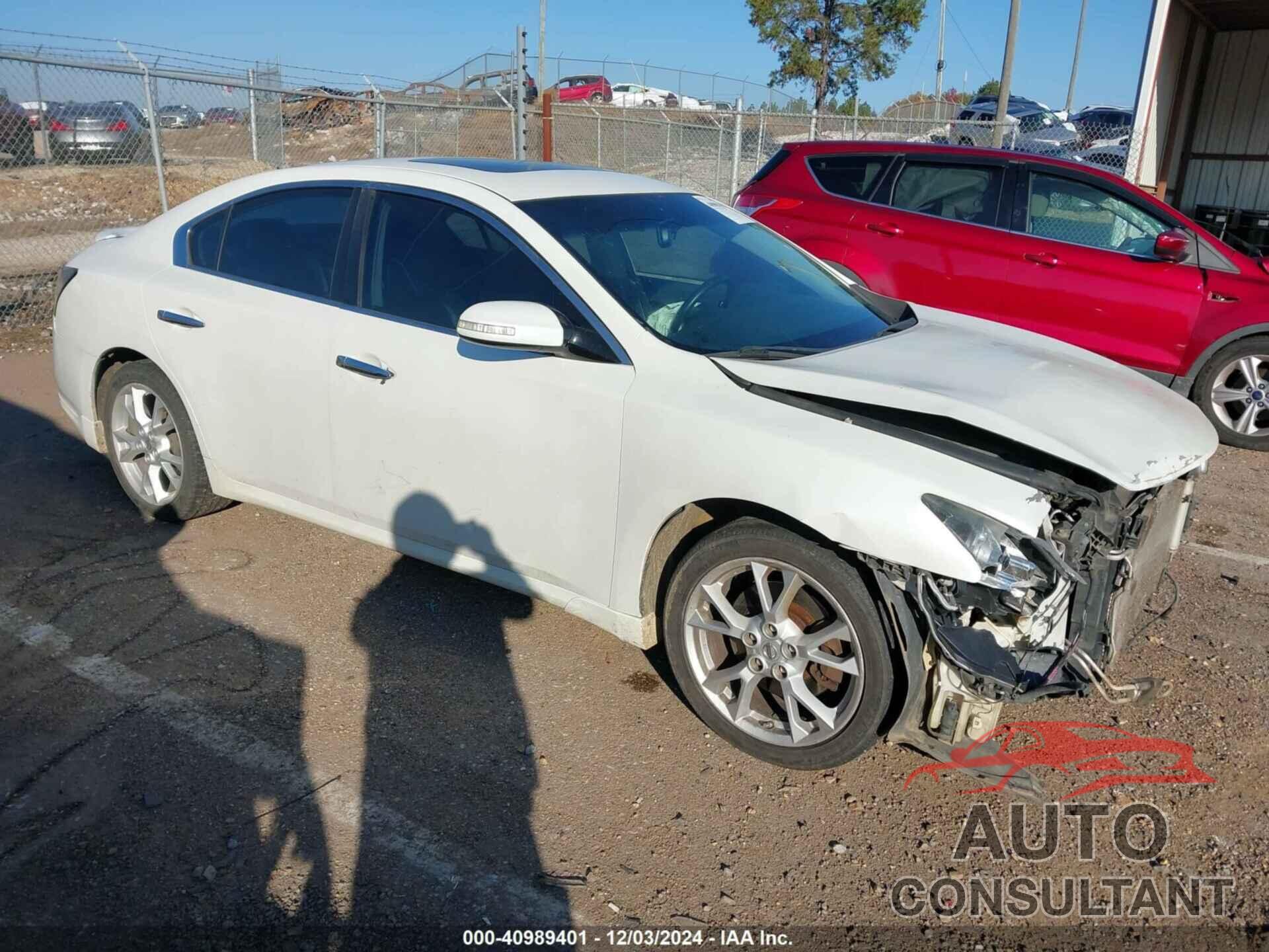 NISSAN MAXIMA 2013 - 1N4AA5APXDC823328