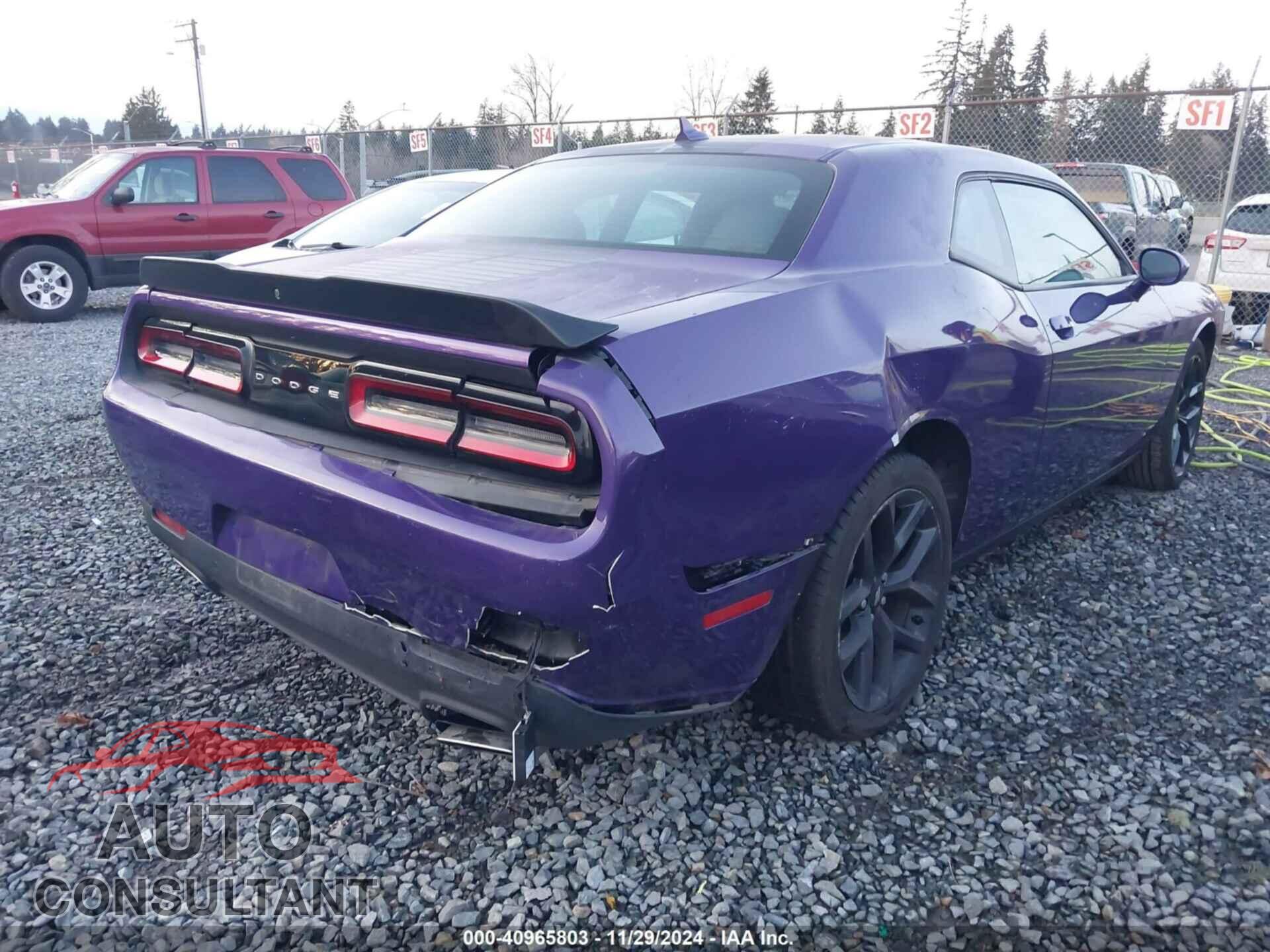 DODGE CHALLENGER 2019 - 2C3CDZAG3KH518334