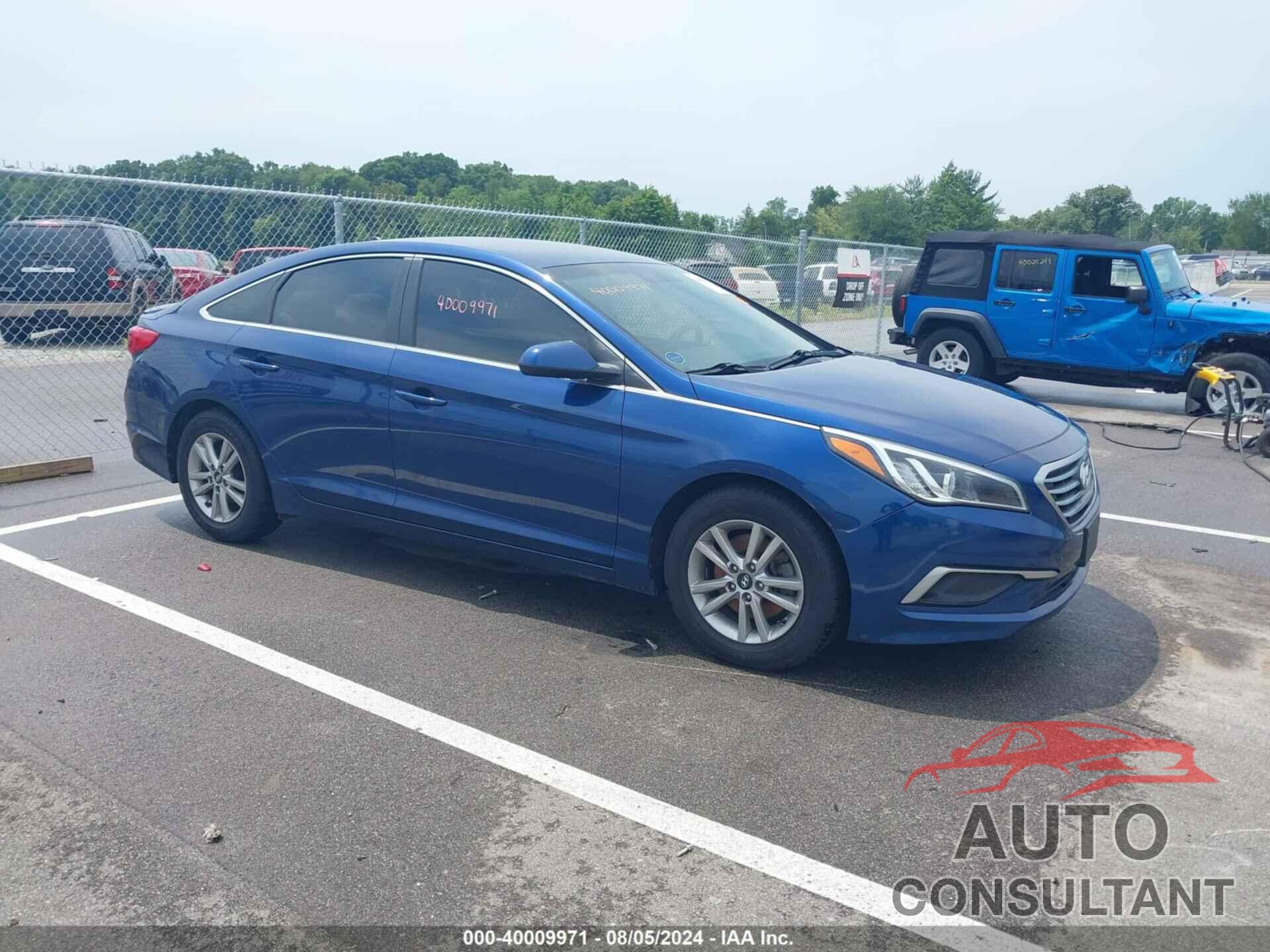 HYUNDAI SONATA 2017 - 5NPE24AF1HH547299