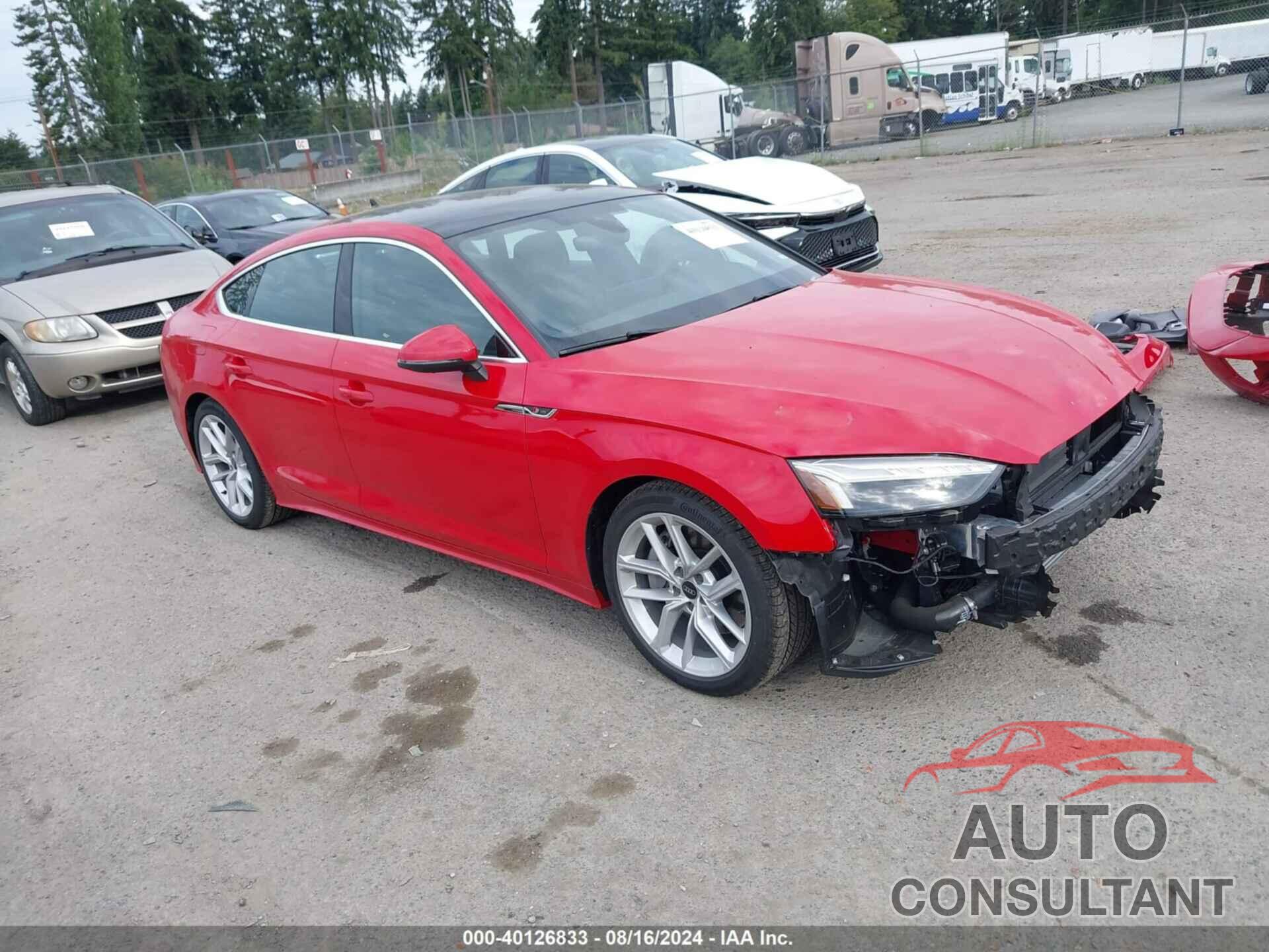 AUDI A5 2024 - WAUFACF54RA053185