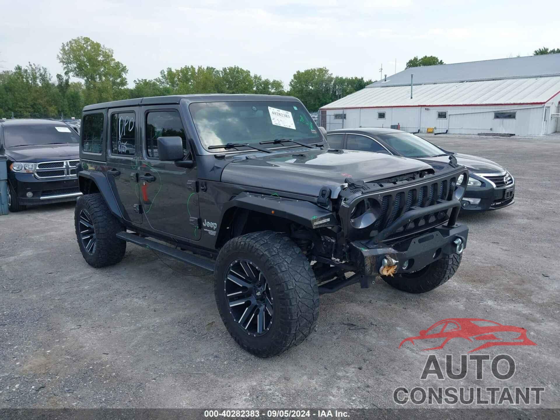 JEEP WRANGLER UNLIMITED 2018 - 1C4HJXDG4JW221017