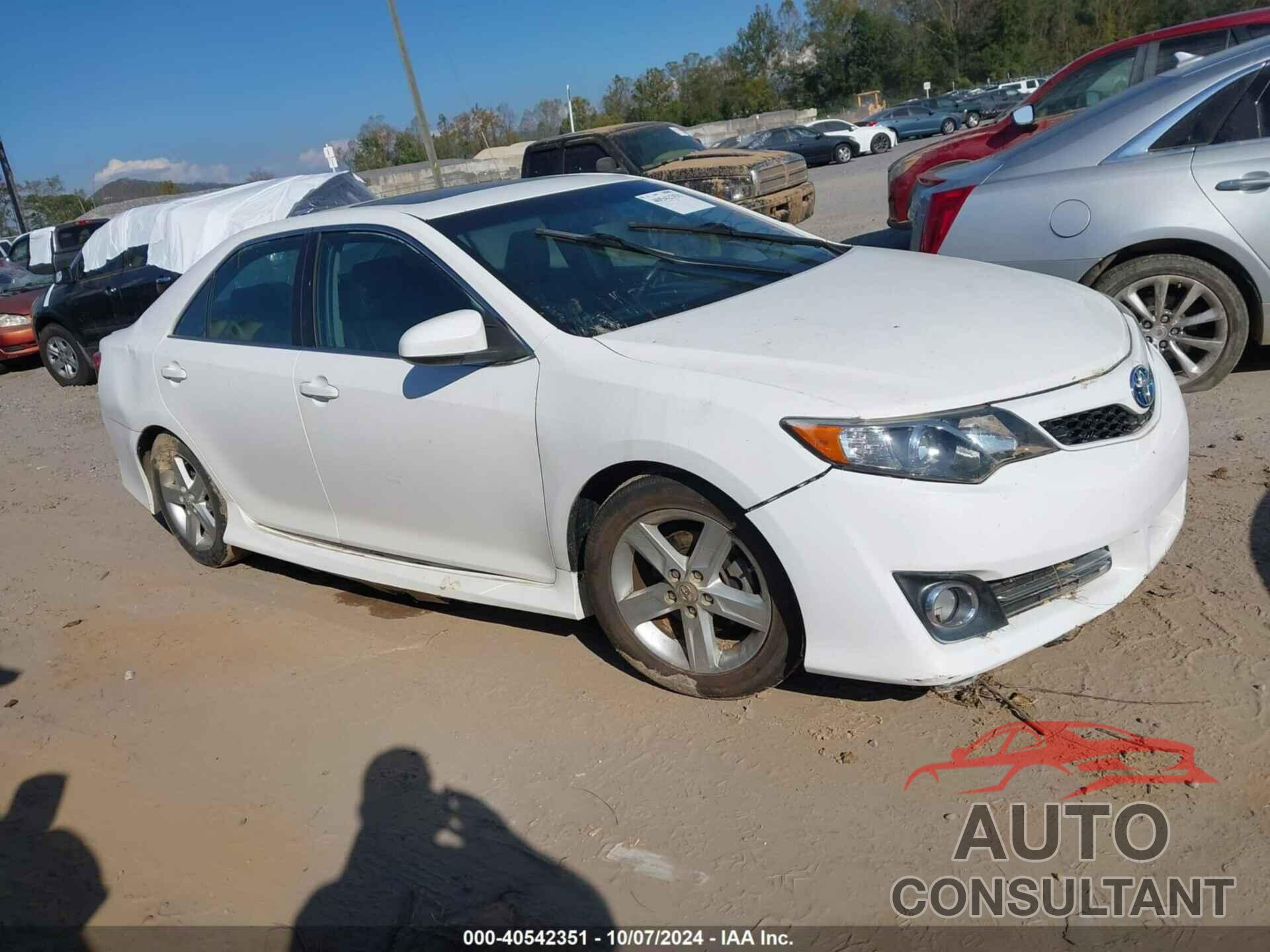 TOYOTA CAMRY 2012 - 4T1BF1FKXCU564057